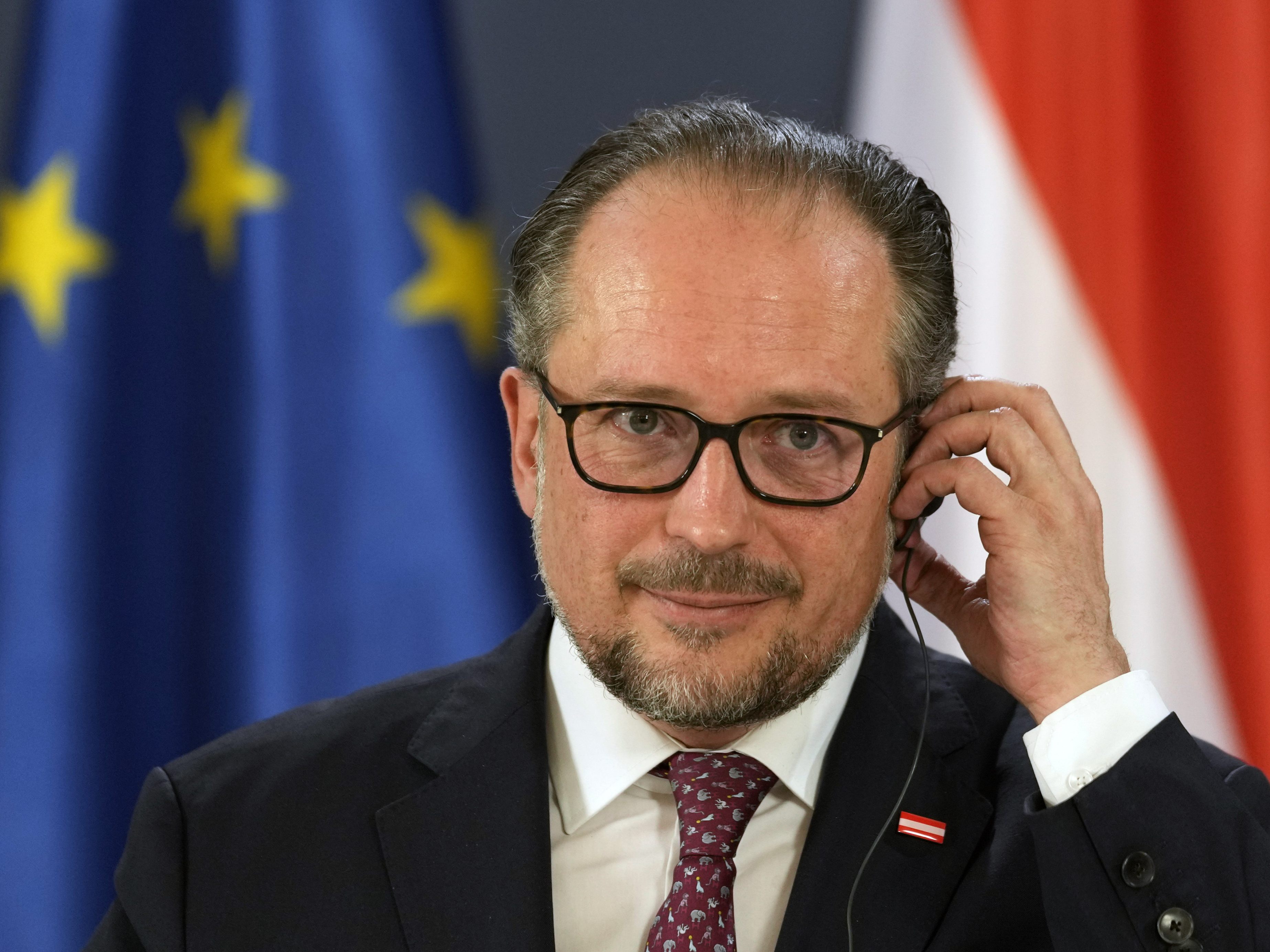Schallenberg sprach am Montag unter anderem mit Serbiens Präsidenten Aleksandar Vučić. Schallenberg sprach am Montag unter anderem mit Serbiens Präsidenten Aleksandar Vučić.