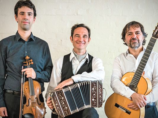 Das "Trio von Tango Bohemio"