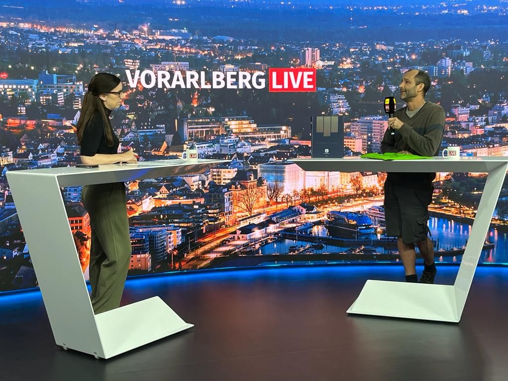 Herwig Bauer bei "Vorarlberg LIVE". Herwig Bauer bei "Vorarlberg LIVE".