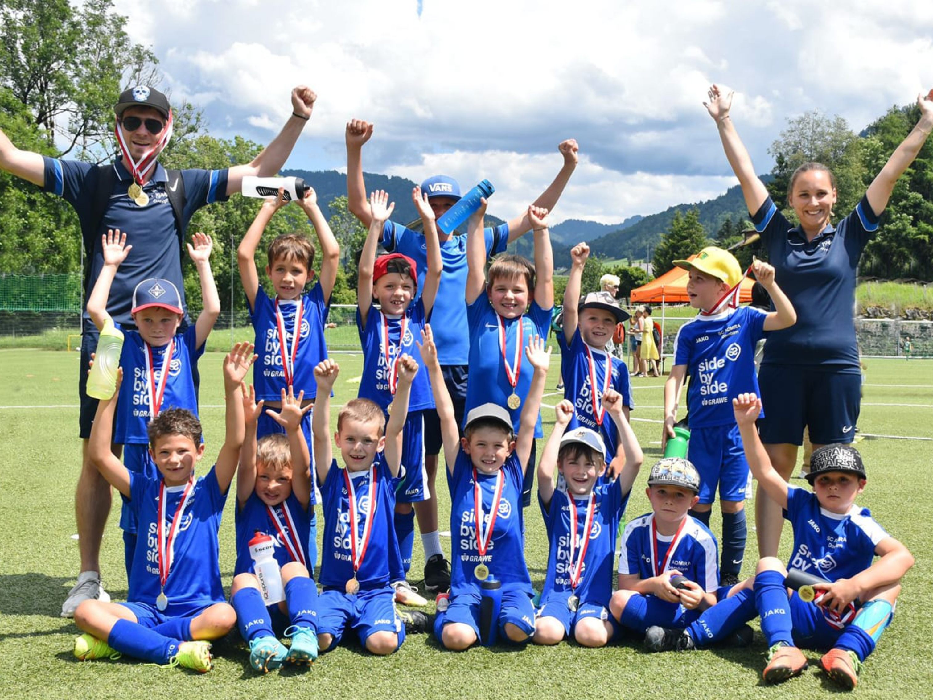 Das Admira U7-Team feierte in Hittisau den Saisonabschluss Das Admira U7-Team feierte in Hittisau den Saisonabschluss