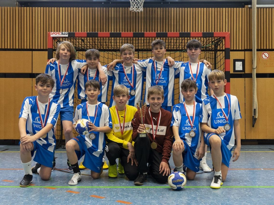 SMS Rankweil holt Silber im Junior Handball Schulcup in Radstadt.