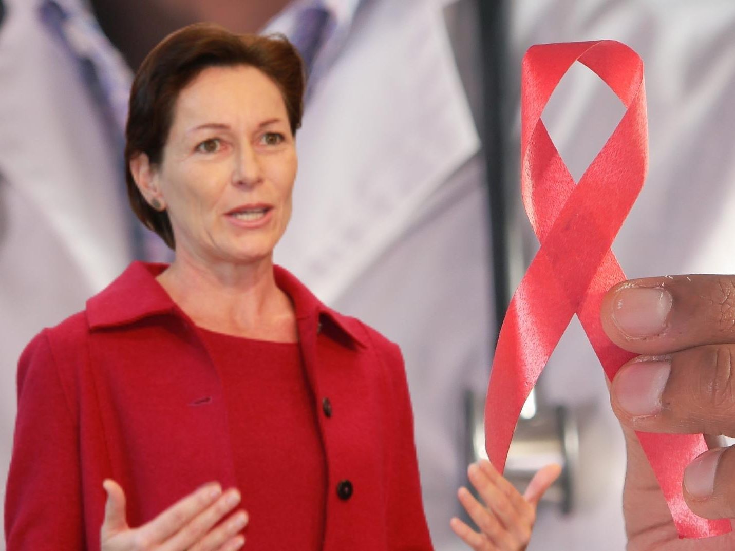 LR Martina Rüscher präsentiert heute den Krebsregisterbericht.