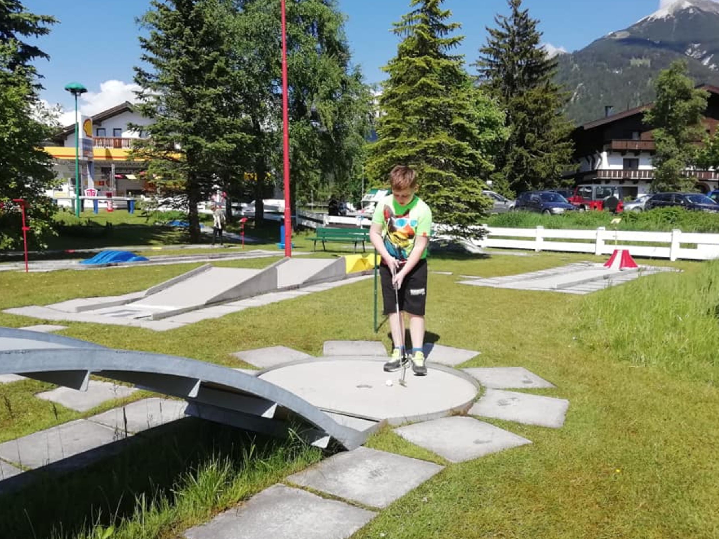 Auch Minigolf steht beim KIDSommer 2022 auf dem Programm Auch Minigolf steht beim KIDSommer 2022 auf dem Programm