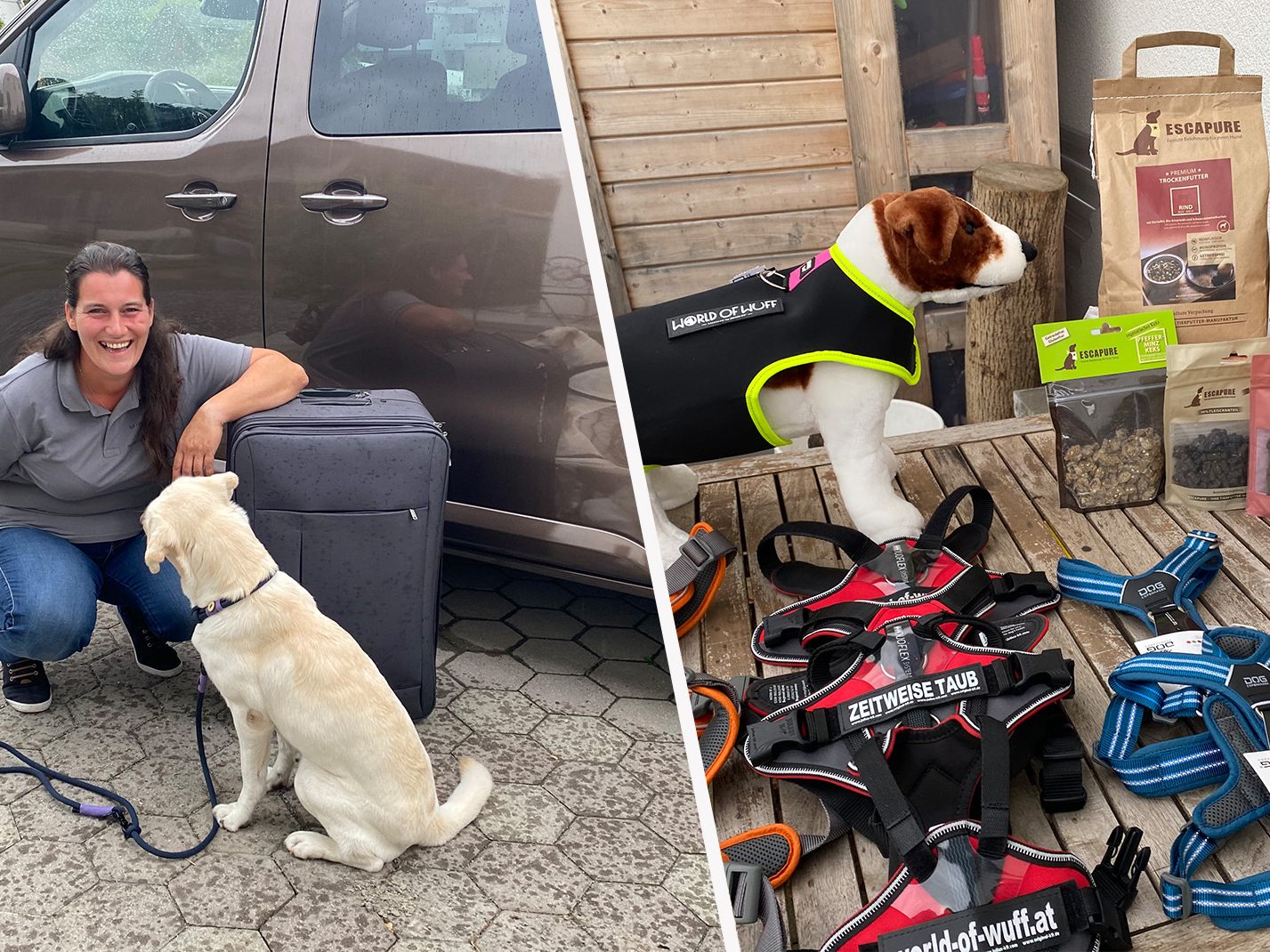 Sabine Hirsch betreibt das erste mobile Tierbedarfsgeschäft im Land.