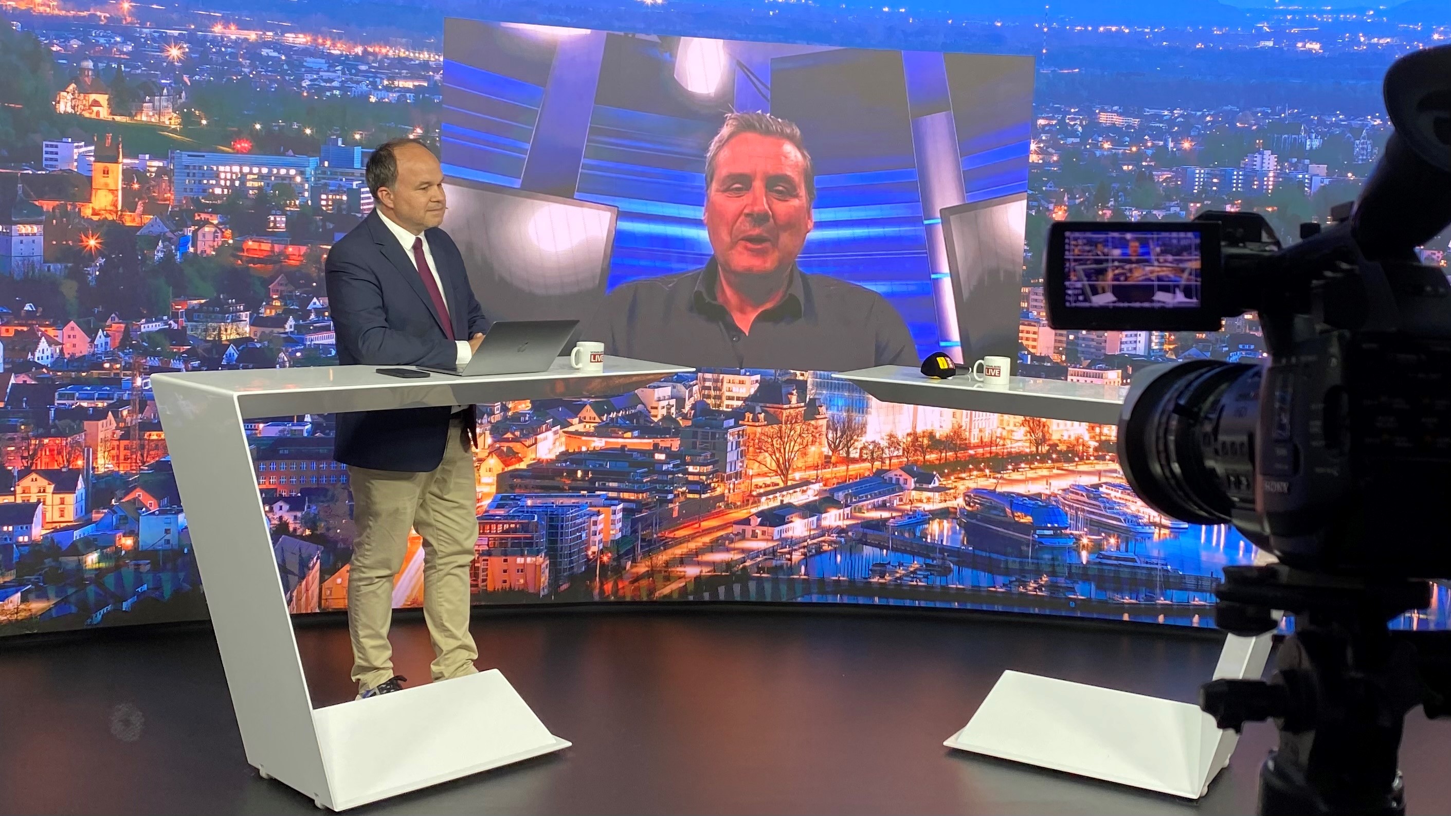 Pit Gottschalk bei "Vorarlberg LIVE"