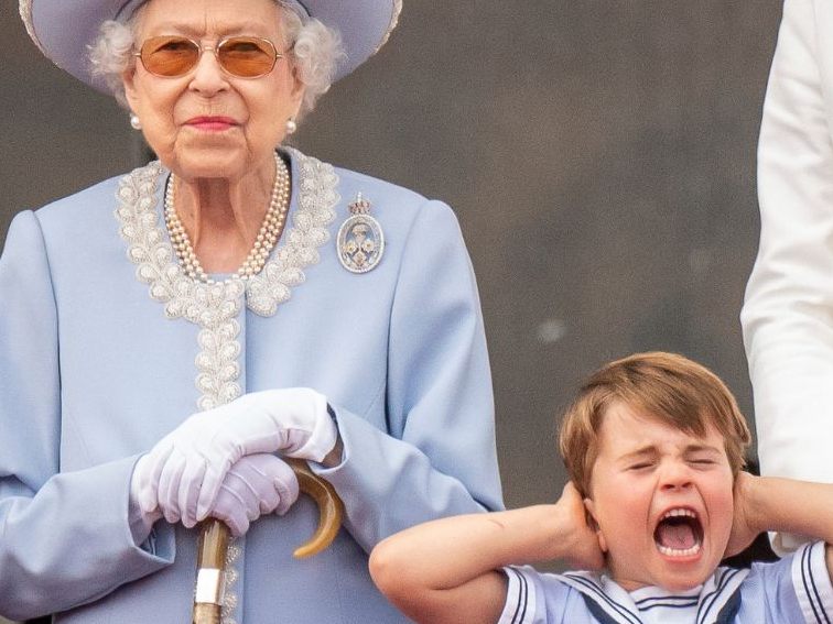 Prinz Louis beim 70. Thronjubiläum der Queen.