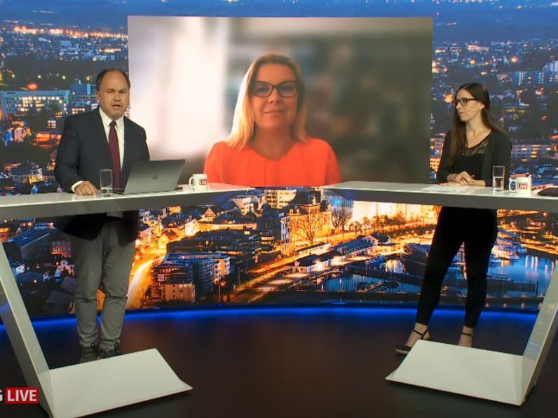 Kathrin Stainer-Hämmerle bei "Vorarlberg LIVE". Kathrin Stainer-Hämmerle bei "Vorarlberg LIVE".