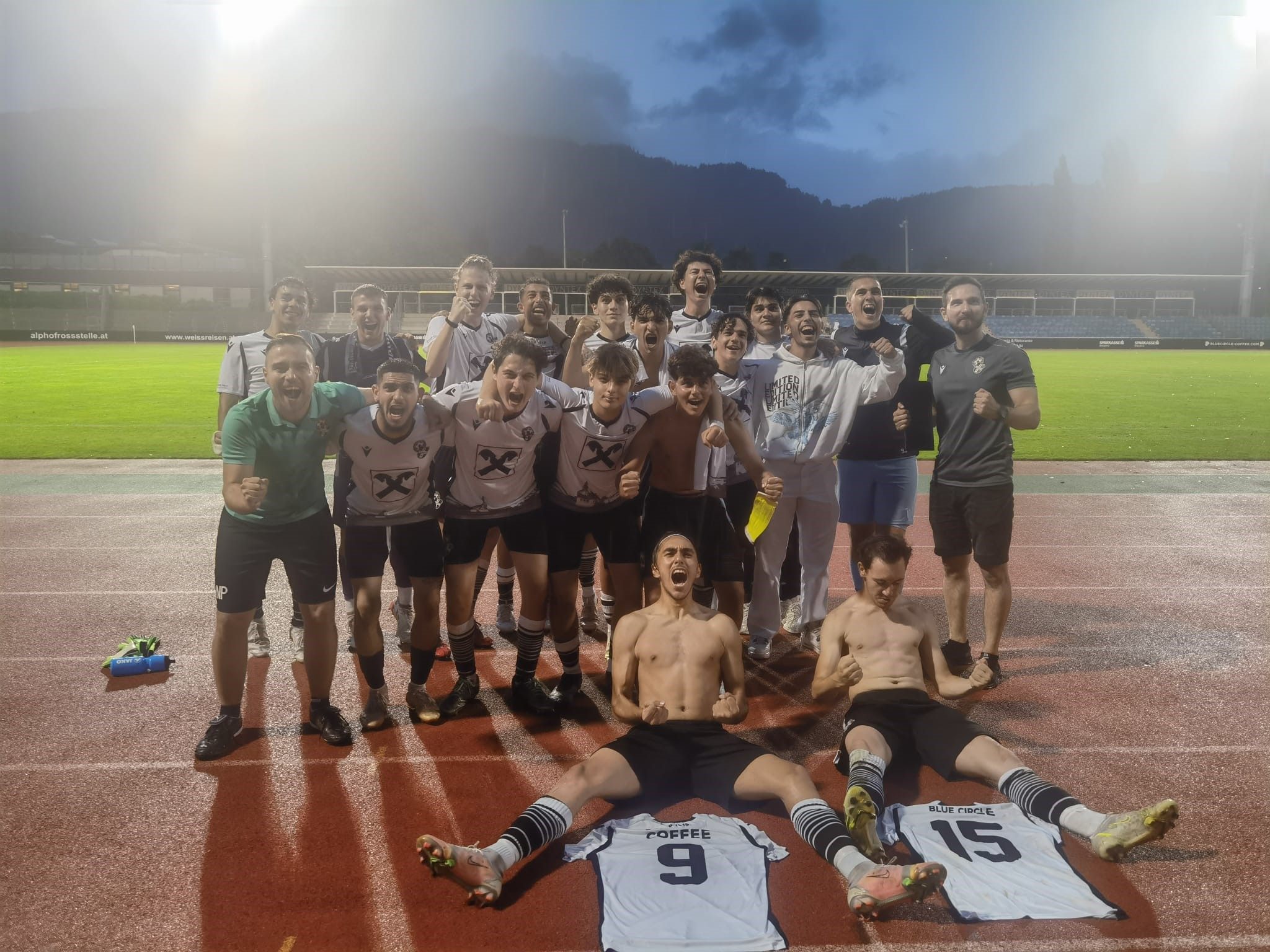 SW Bregenz U-18-Mannschaft trifft auf FZM Mittelwald.