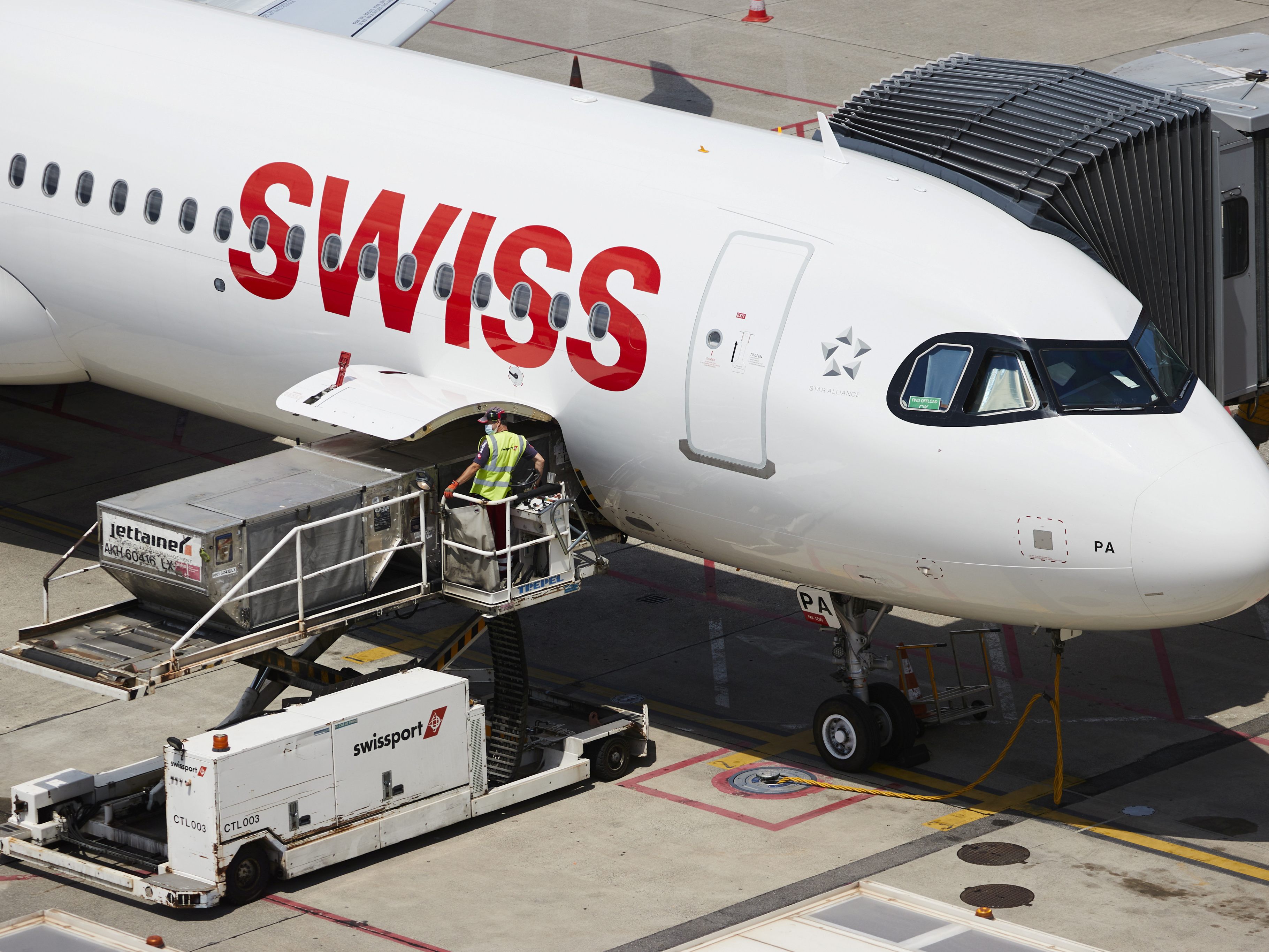 Die Swiss streicht Flüge.
