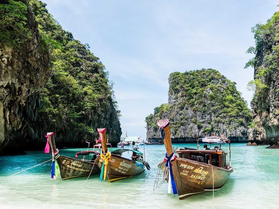 Touristenzahlen in Thailand nehmen zu. Touristenzahlen in Thailand nehmen zu.