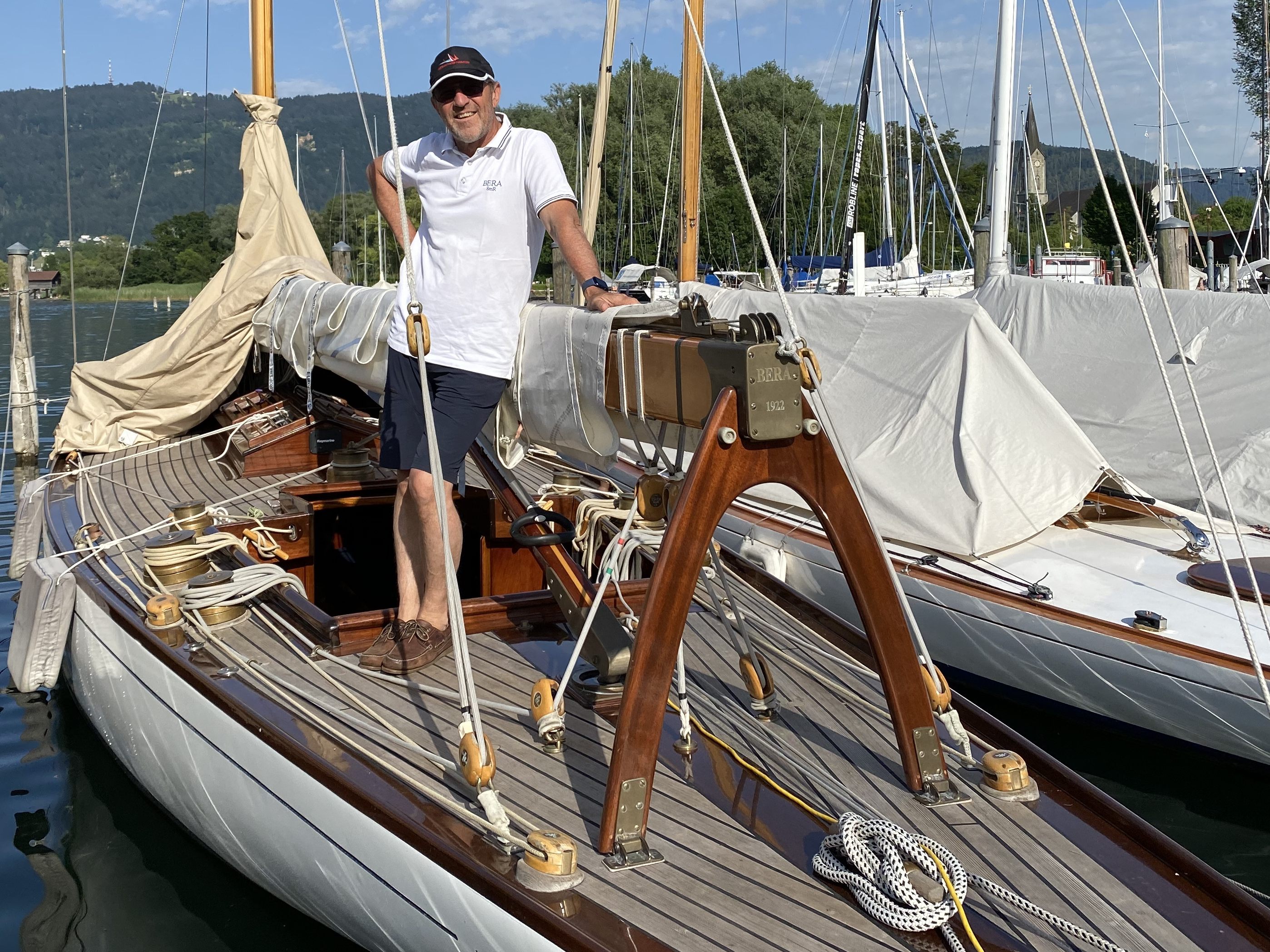 Wolfgang Mähr aus Bregenz ist mit seiner Mannschaft bei der "Rund Um" mit dabei.