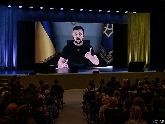 Ukrainischer Präsident per Video bei Wiederaufbau-Konferenz in Lugano