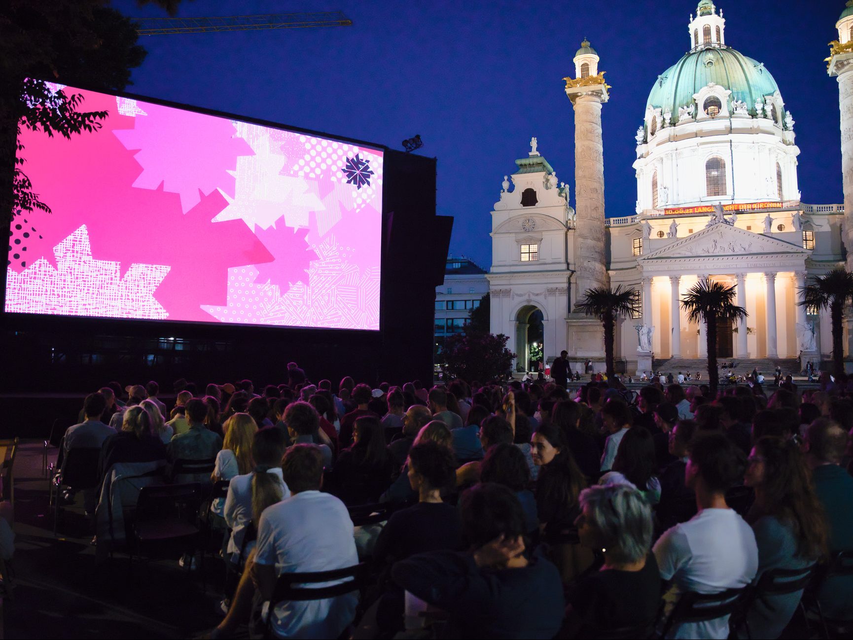 Positive Bilanz gibt es für das Freiluftkino Kaleidoskop am Karlsplatz.