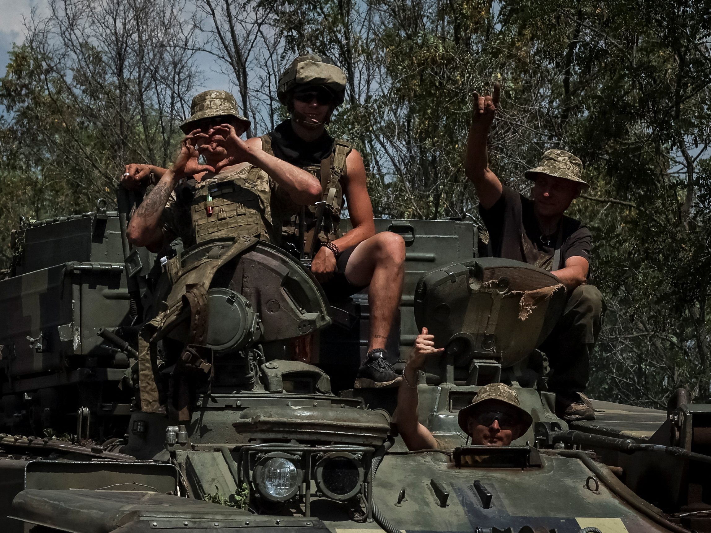Russische Truppen nehmen laut ukrainischen Angaben das Gebiet Donezk ins Visier. Russische Truppen nehmen laut ukrainischen Angaben das Gebiet Donezk ins Visier.