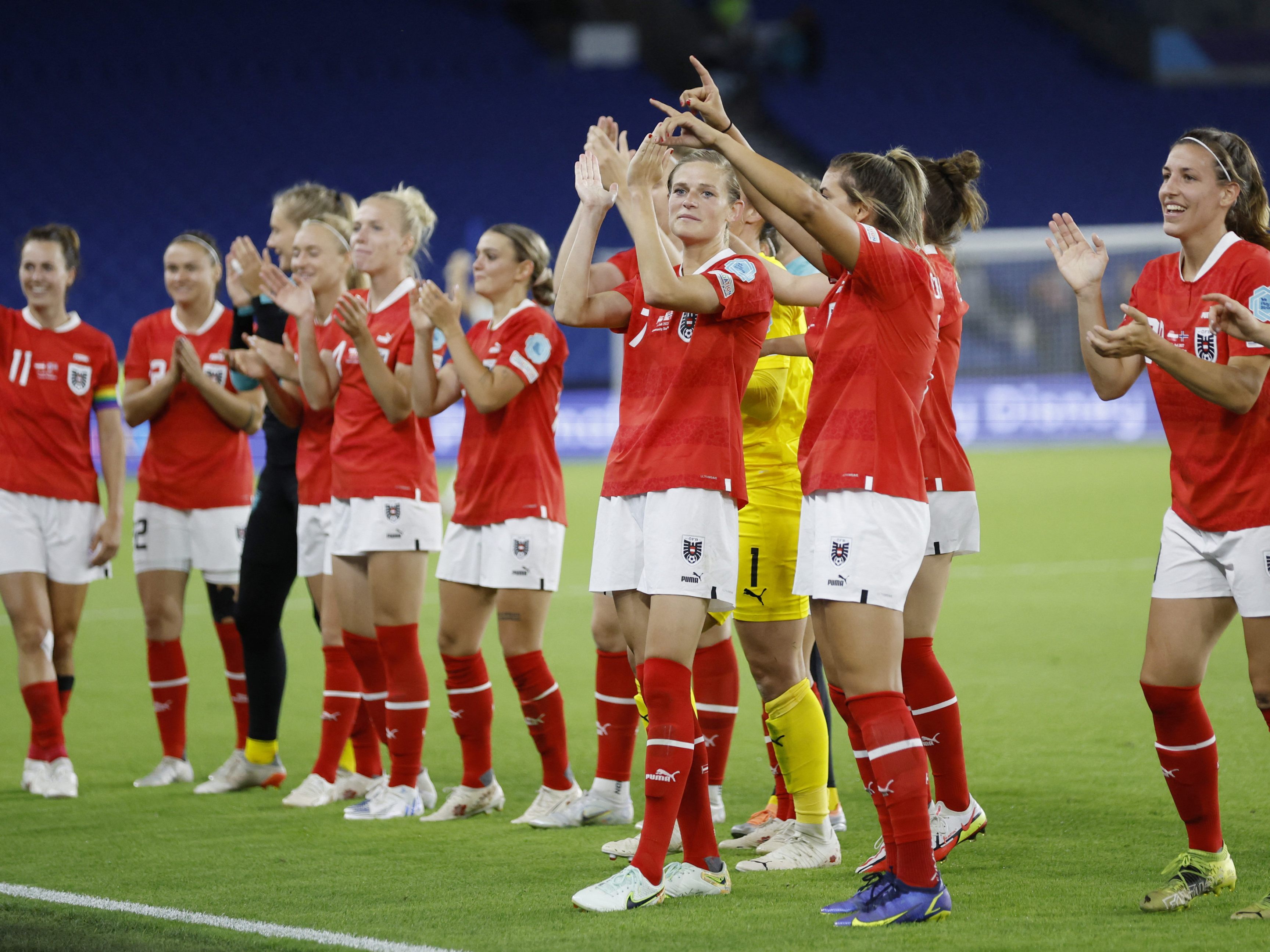 Hier sehen Sie das Match zwischen Österreich und Deutschland live.