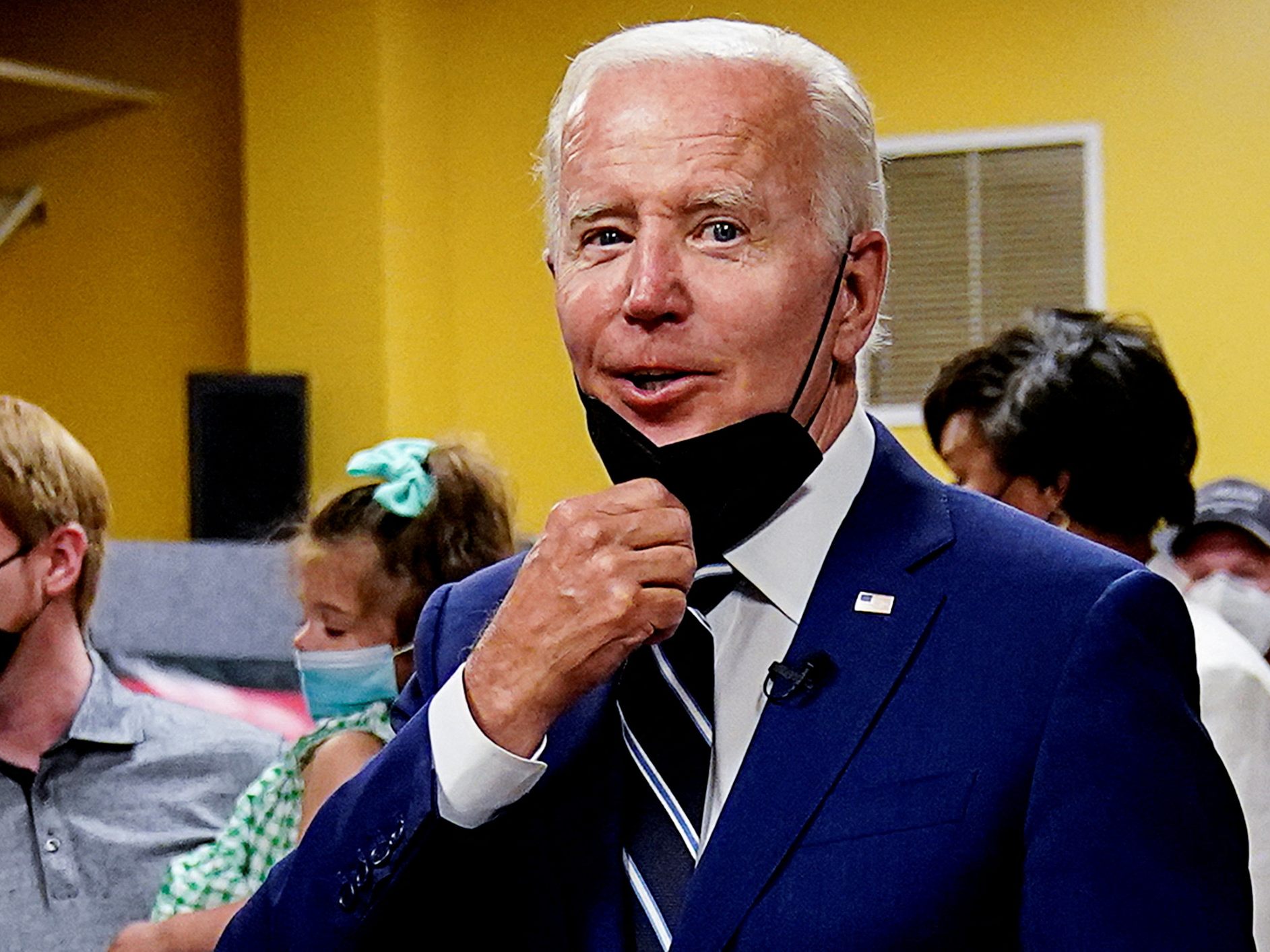 US-Präsident Joe Biden hat Corona. US-Präsident Joe Biden hat Corona.