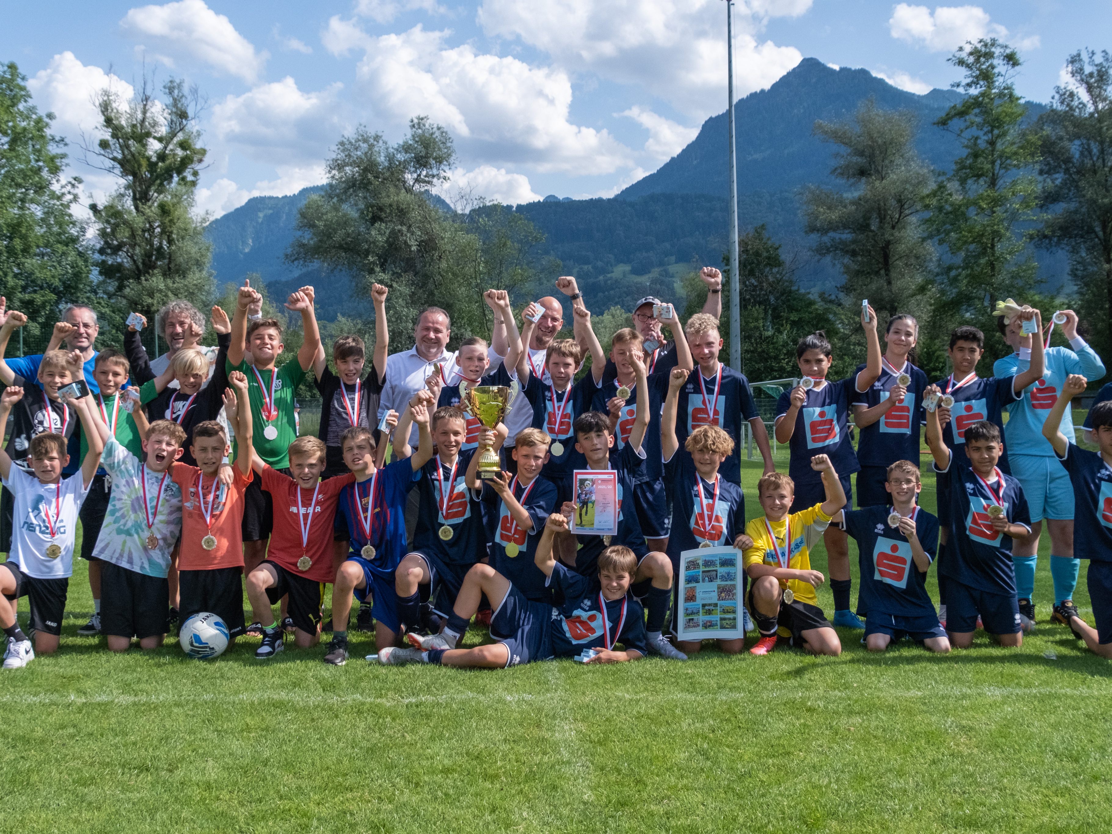 MS Altach wurde Landesmeister im Kleinfeldfußball.