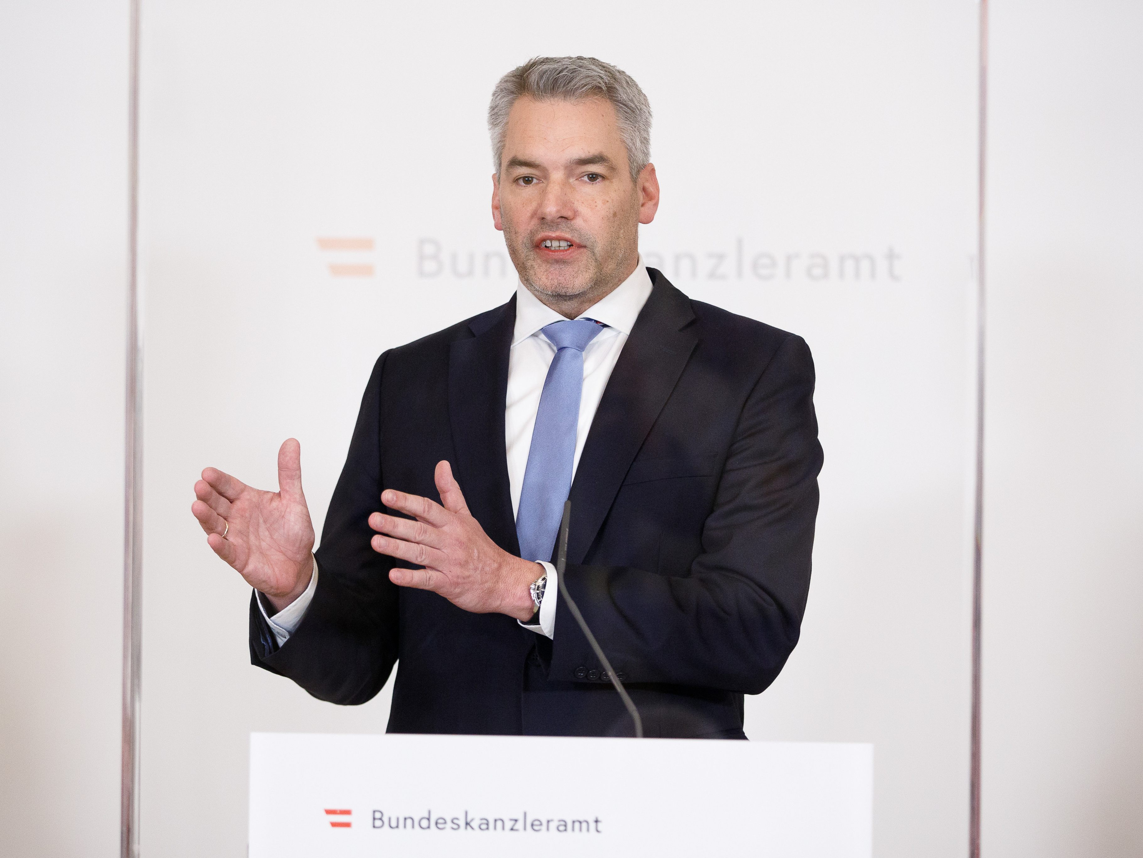 Nehammer hat sich in Migration geäußert.