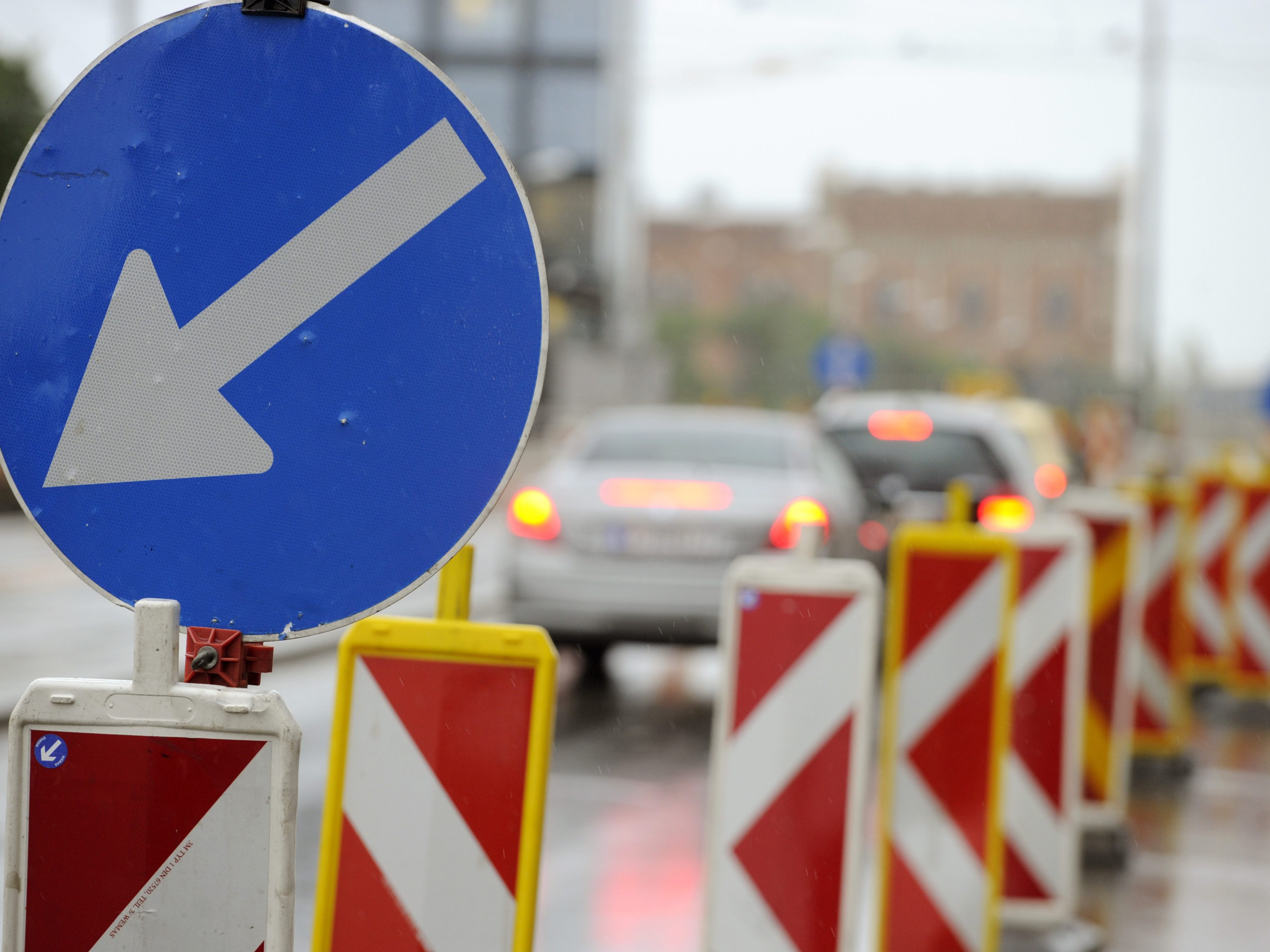 In der Wagramer Straße in Wien-Donaustadt starten die Bauarbeiten für den Rad-Highway.