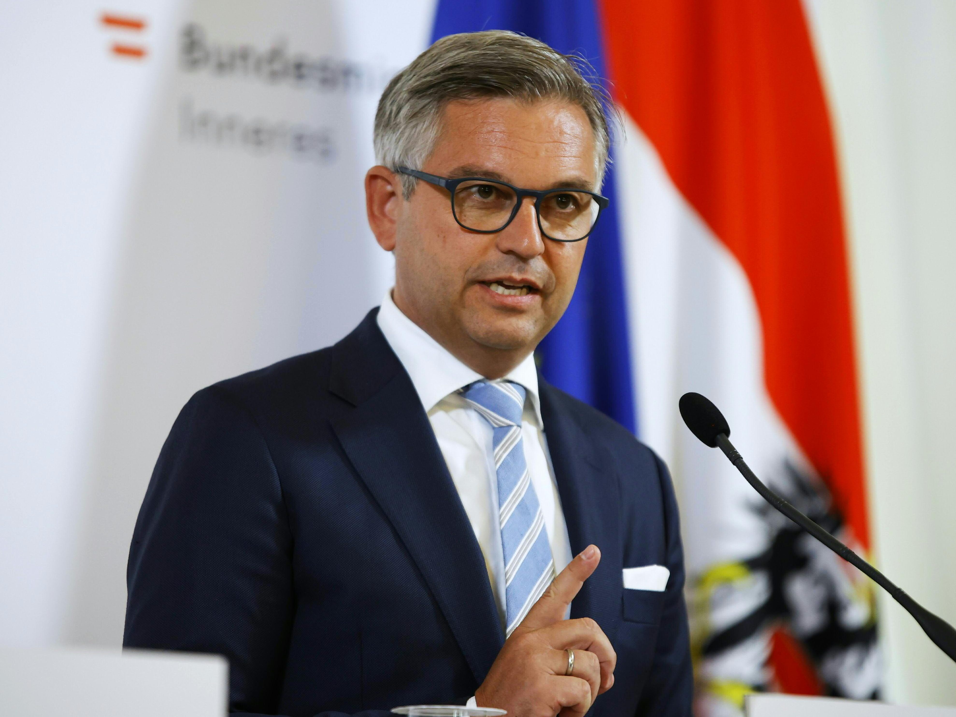 Finanzminister Magnus Brunner (ÖVP) steht weiterhin hinter der geplanten CO2-Steuer. Finanzminister Magnus Brunner (ÖVP) steht weiterhin hinter der geplanten CO2-Steuer.