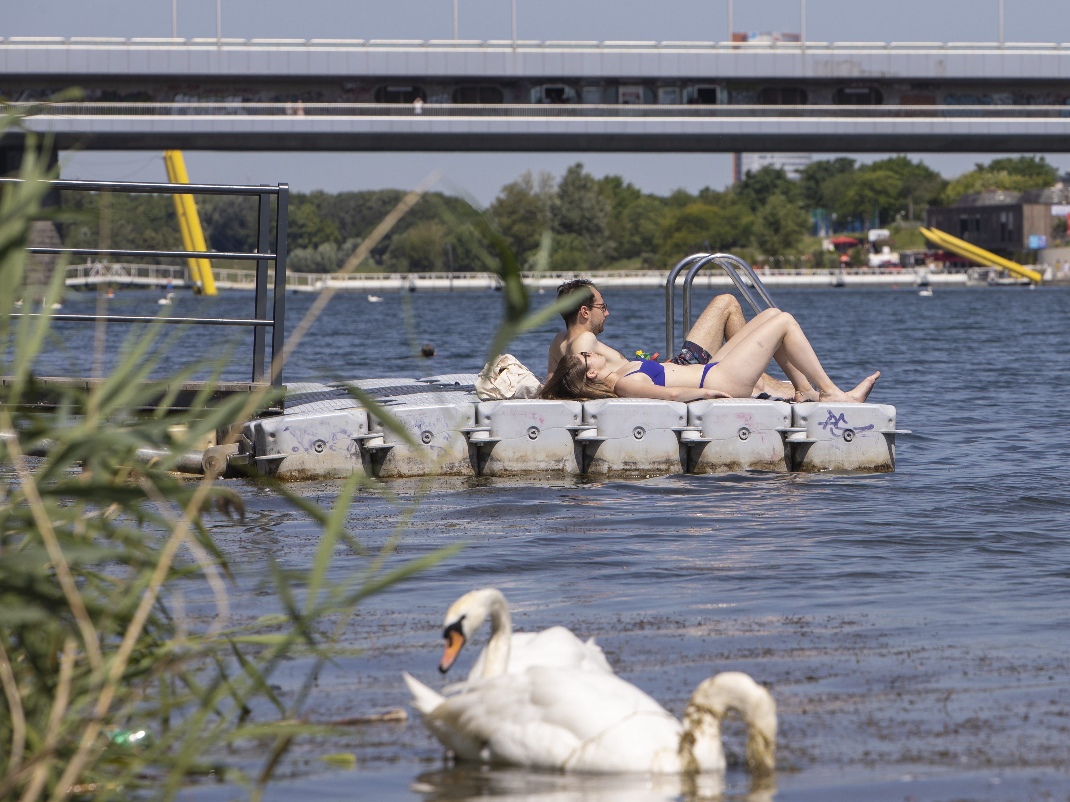 Die Temperaturen bleiben am Wochenende sommerlich warm.