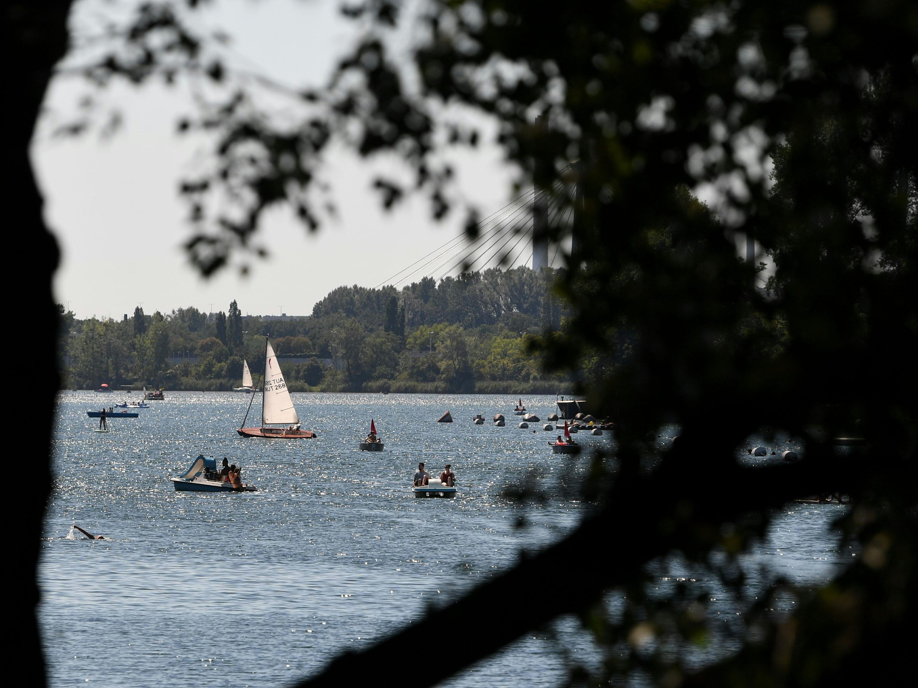 Ein vermisster Mann konnte nur mehr tot aus der Alten Donau in Wien geborgen werden.