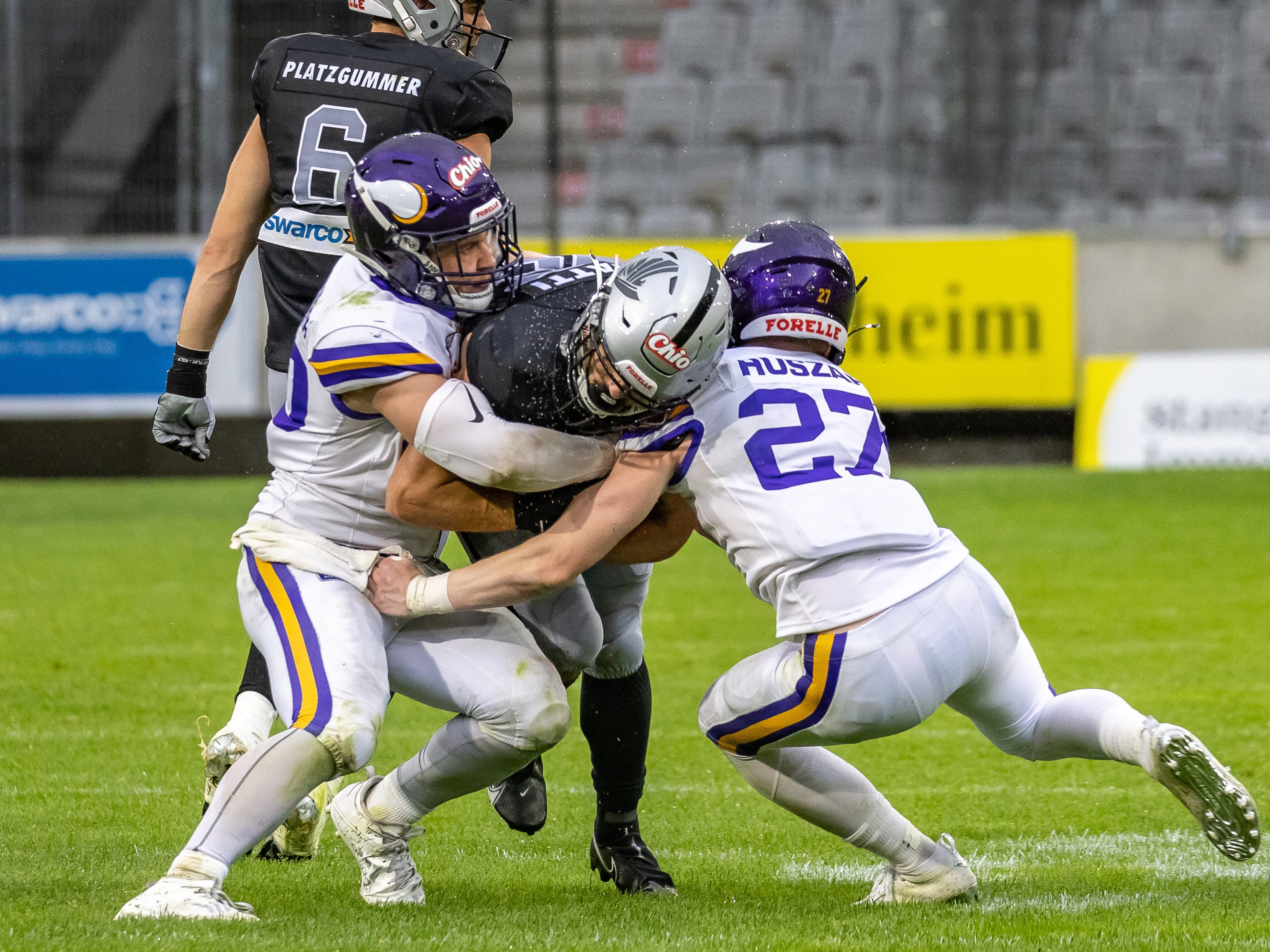 Die Vienna Vikings hoffen auch in Barcelona auf einen Sieg.