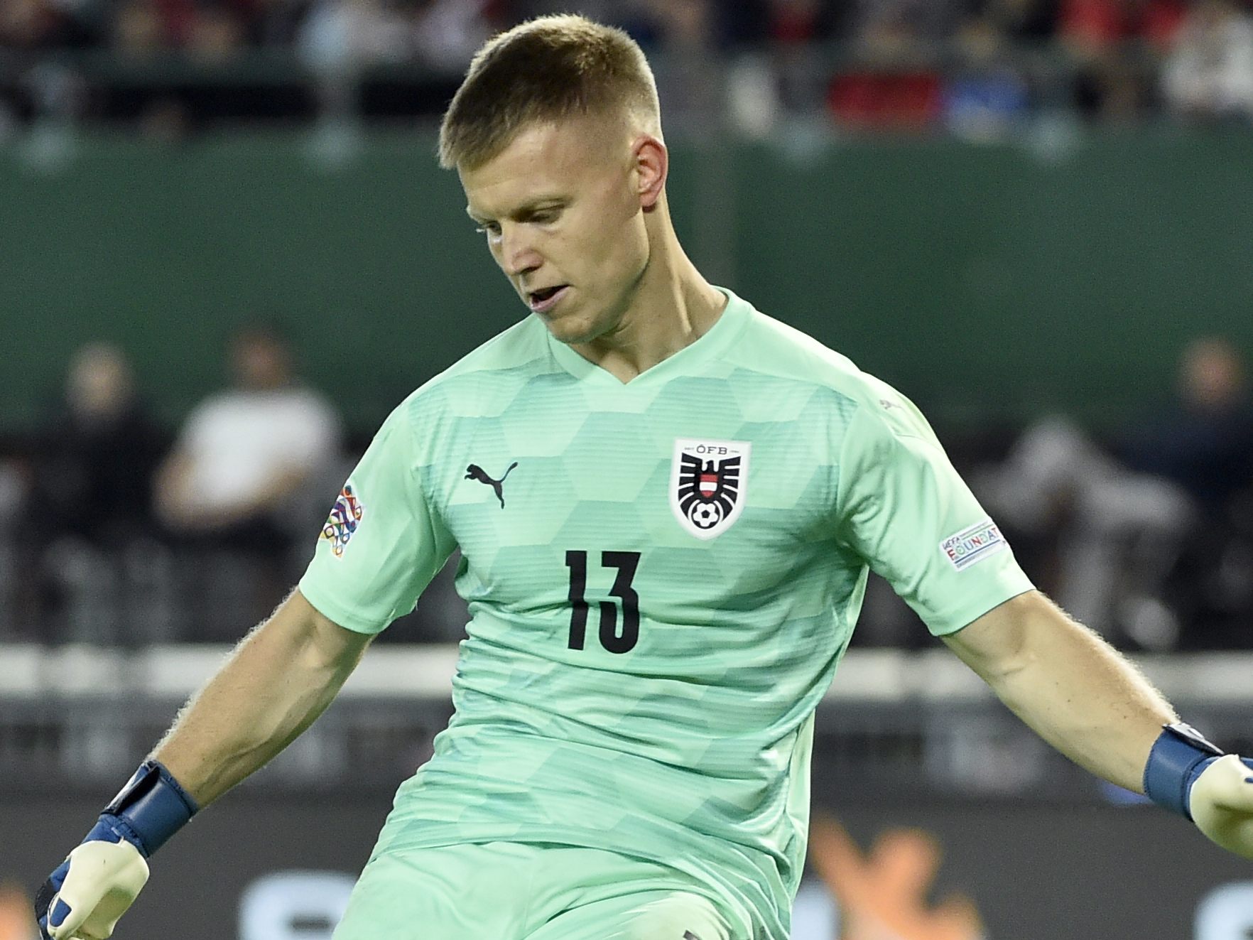 ÖFB-Goalie Patrick Pentz hat einen Drei-Jahres-Vertrag bei Stade Reims.