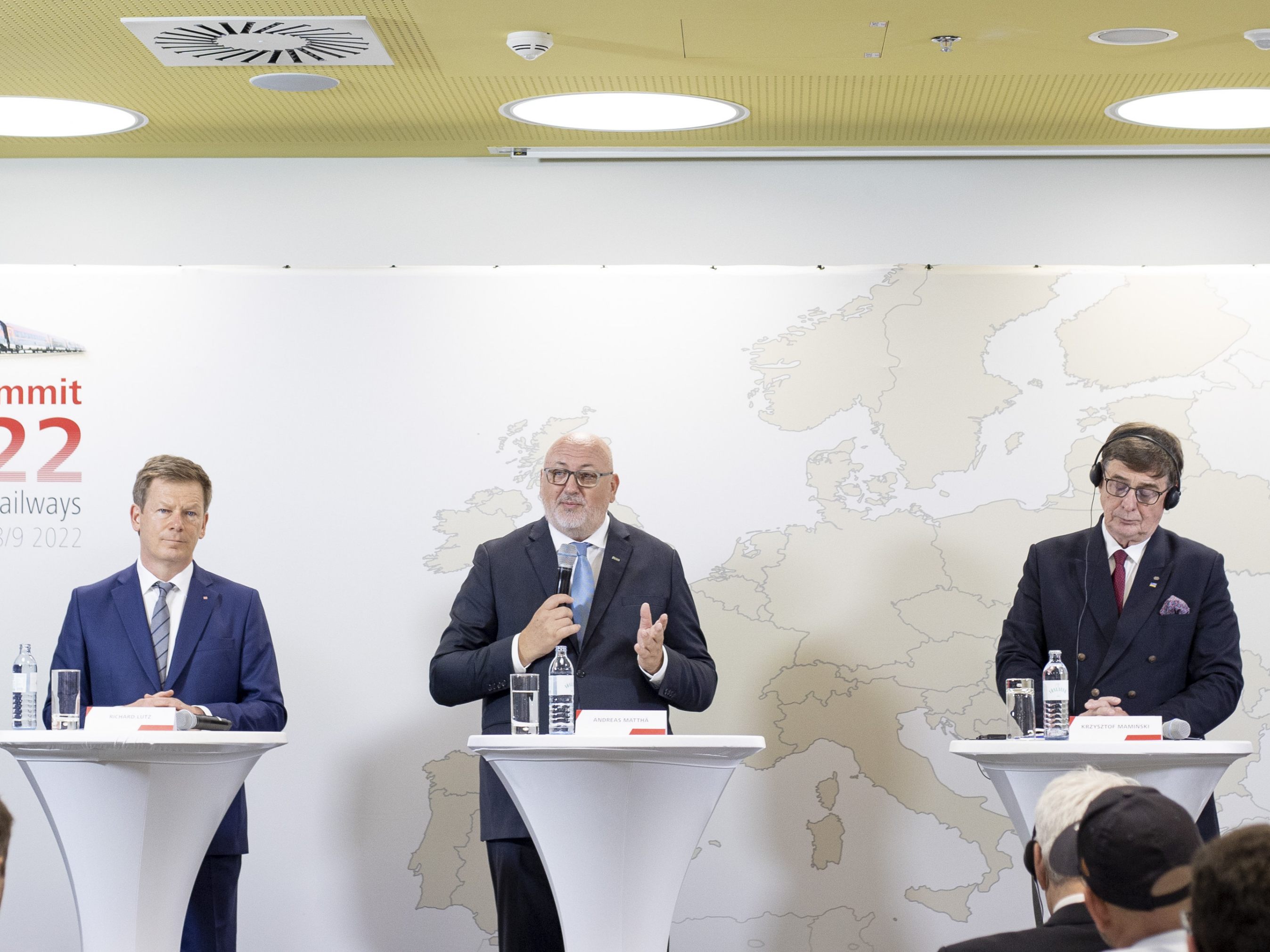 30 europäische Bahnchefs erklärten sich solidarisch mit der Ukraine.