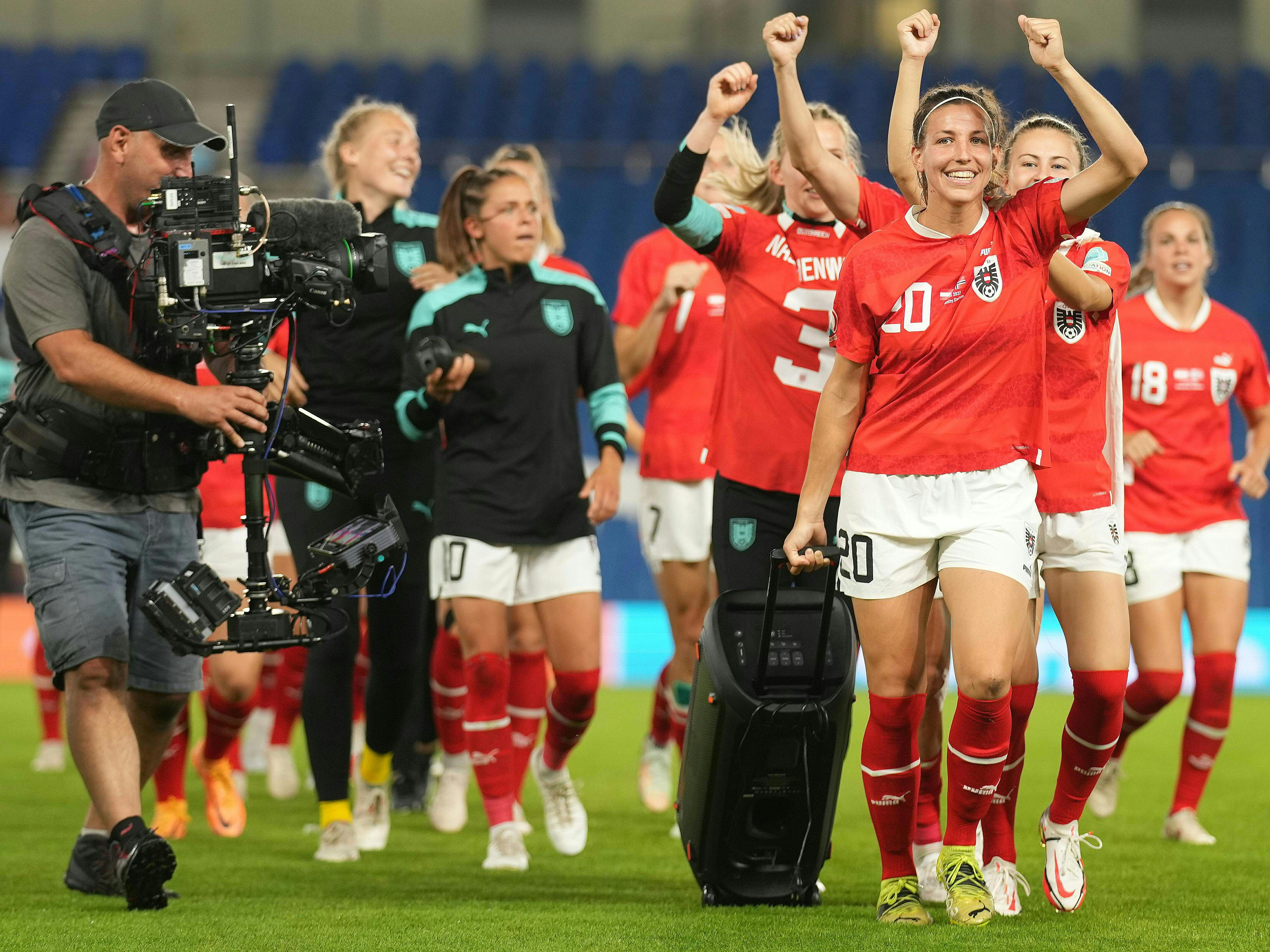 Österreich siegte im Viertelfinale der Frauen-Fußball-EM 1:0 gegen Norwegen.