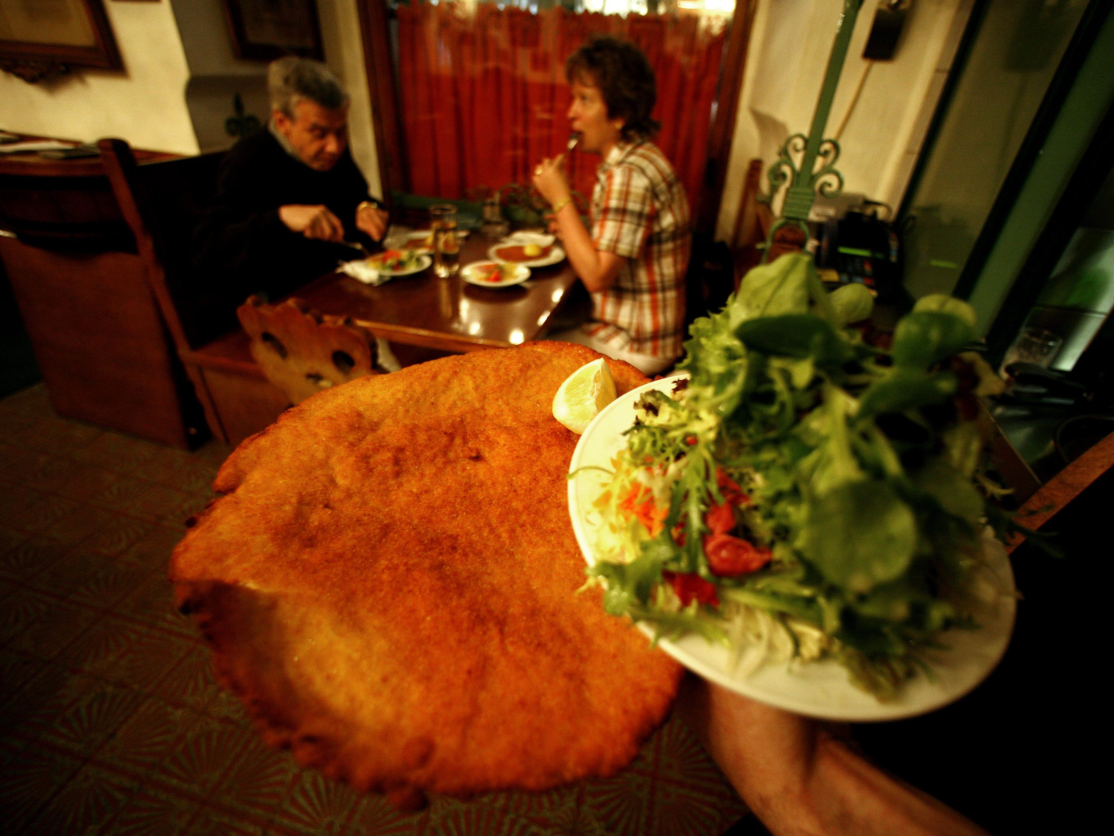 Die Schnitzelpreise variieren je nach Bundesland stark Die Schnitzelpreise variieren je nach Bundesland stark