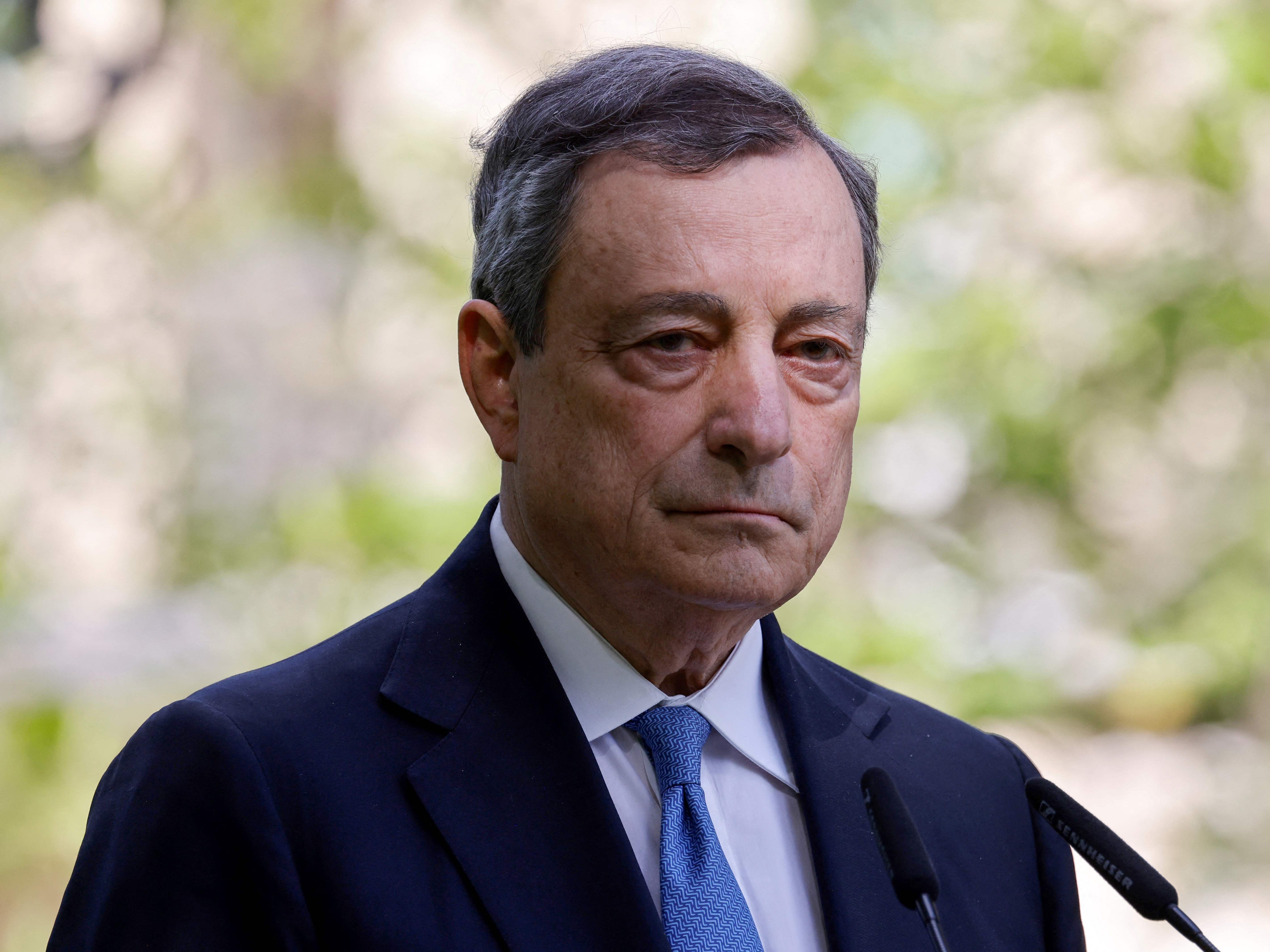 Italiens Ministerpräsident Mario Draghi ist am Mittwoch zurückgetreten.