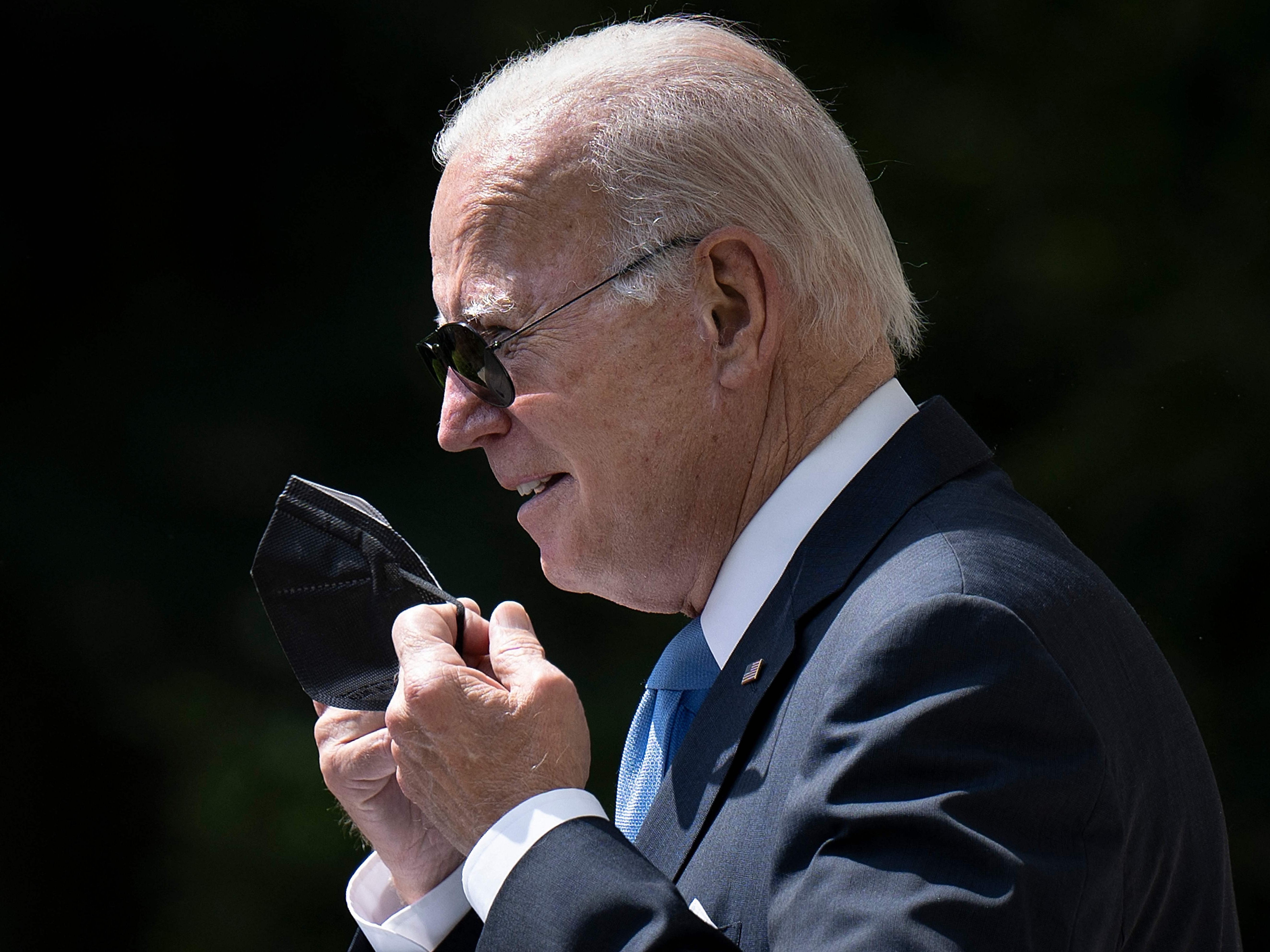 US-Präsident Joe Biden wurde auch am Sonntag positiv auf das Coronavirus getestet.