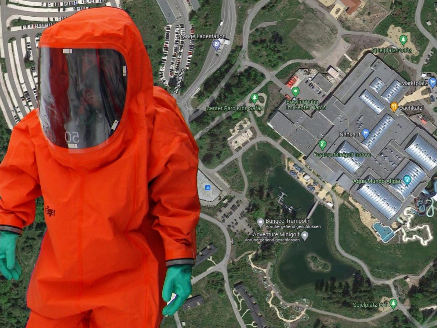 Die Einsatzkräfte mussten wegen des Chlorgases mit Spezialausrüstung vorgehen (Symbolbild).