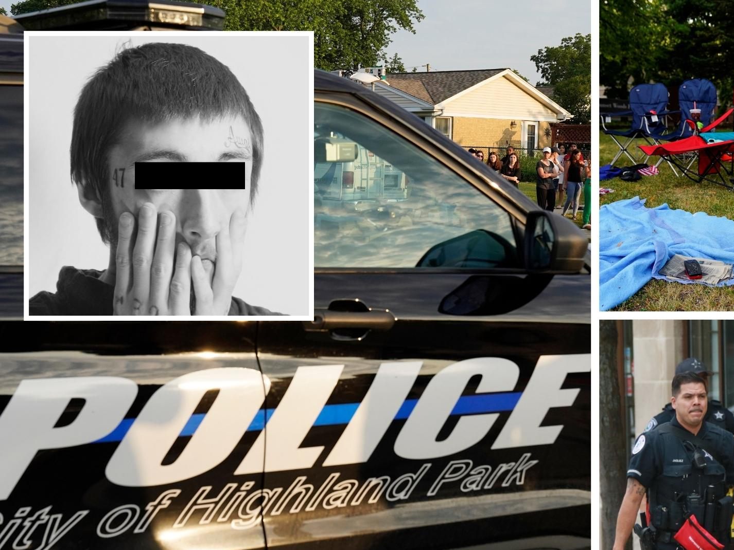 Nach dem Schusswaffenüberfall auf eine Parade zum US-Nationalfeiertag im Chicagoer Vorort Highland Park hat die Polizei den Verdächtigen gefasst.