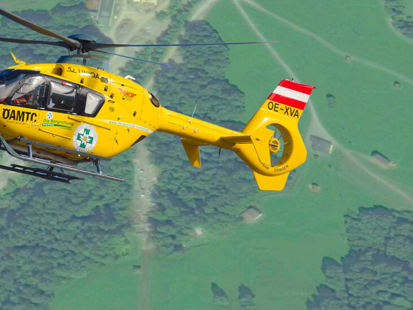 Kind nach dem Unfall bei Bewusstsein