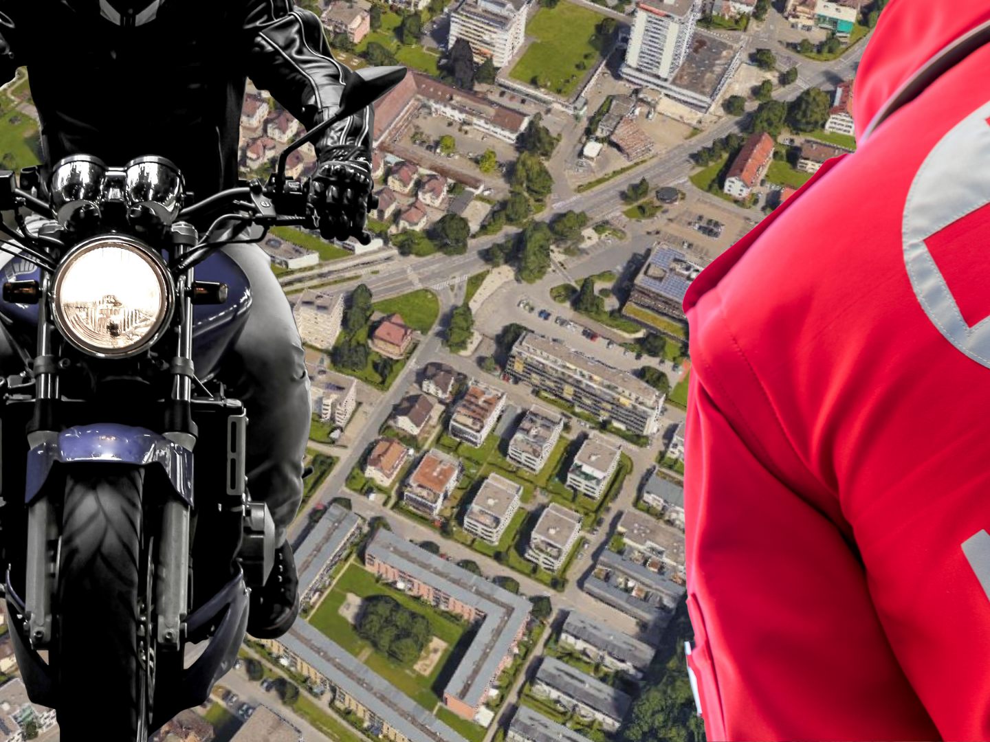 Verkehrsunfall mit Motorrad und Kind in Bregenz