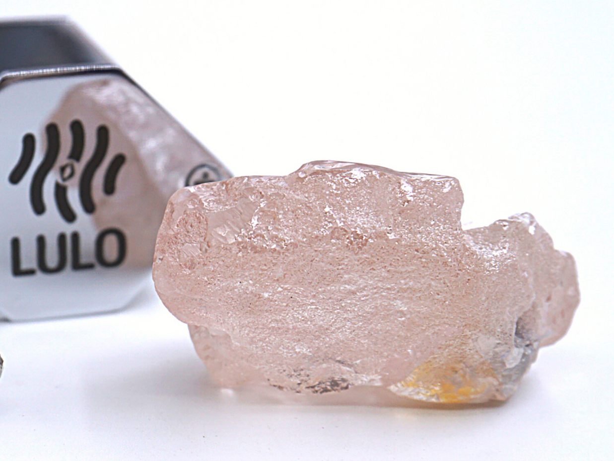 Der Dimant hat den Namen "The Lulo Rose" erhalten. Der Dimant hat den Namen "The Lulo Rose" erhalten.
