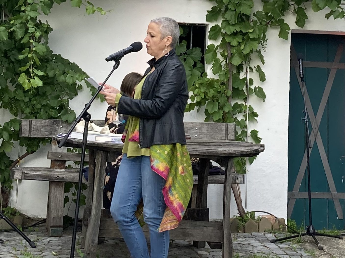 Niederösterreich: Nathalie Rouanet alias Ann Air gelang der Sieg beim Winzerslam 2022 im Pulkautal.