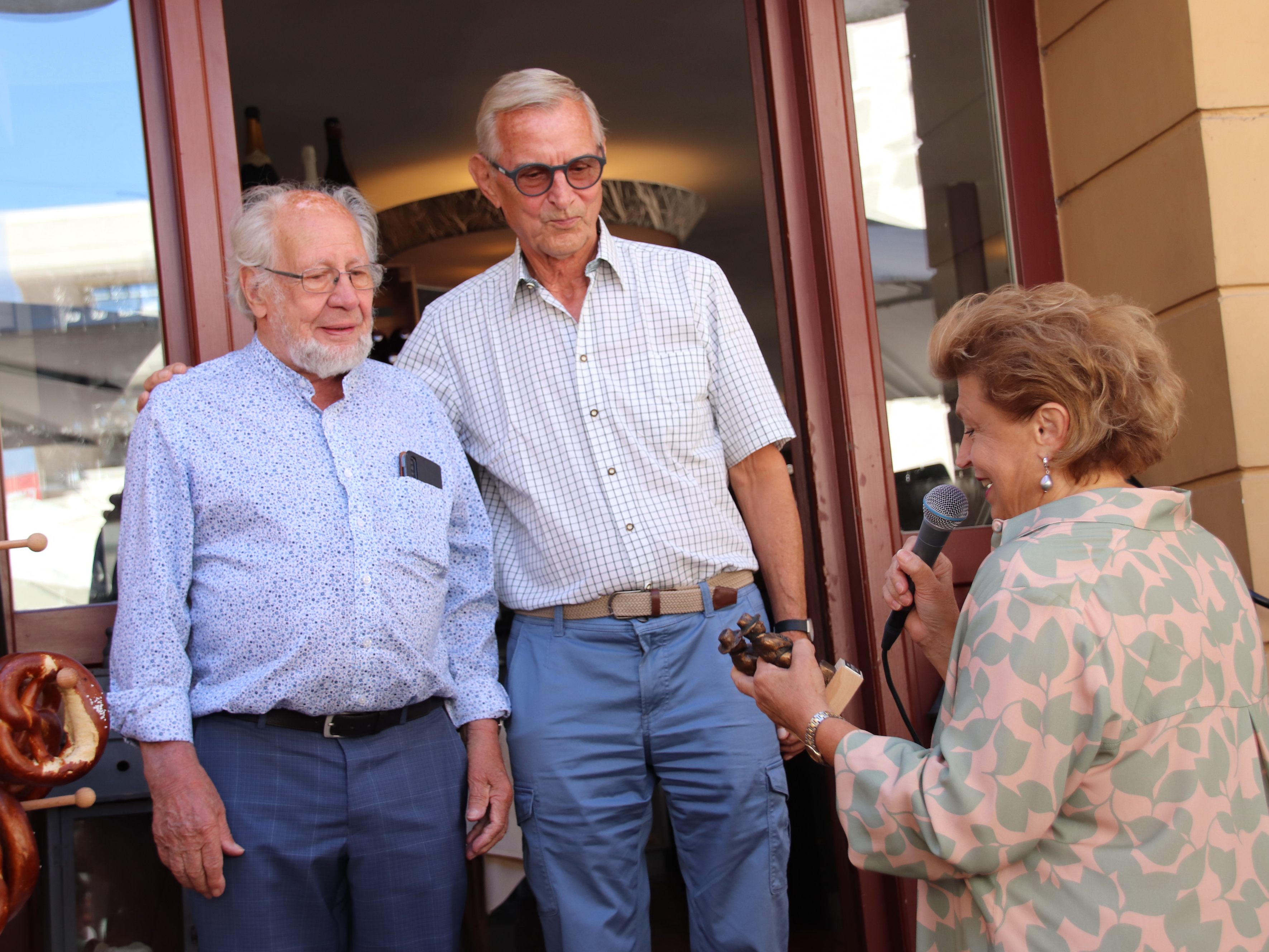 Hans Hotz und Jürgen Zimmermann sind nun Ehren-Seebrünzler.