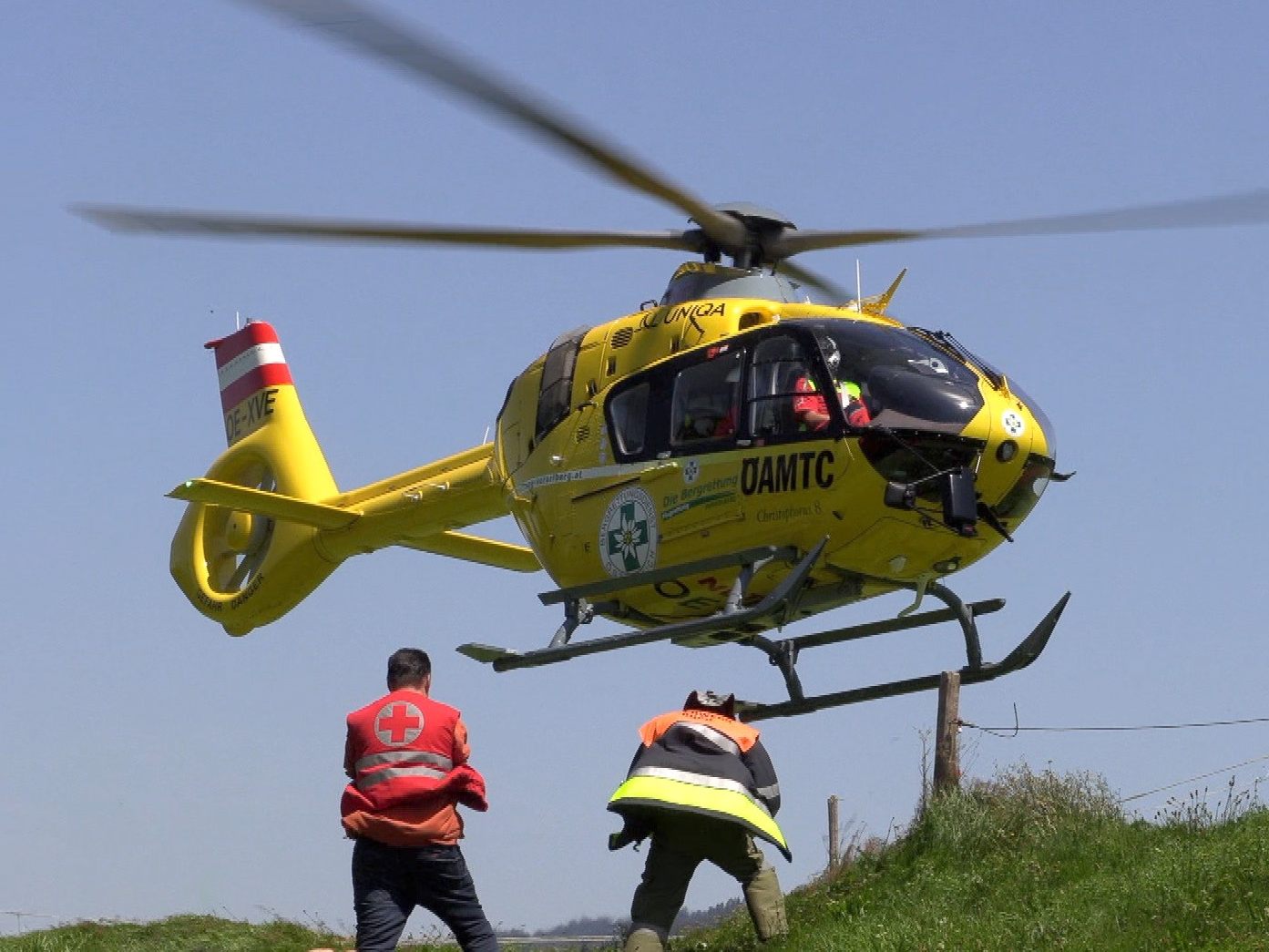 Eine Person wurde bei dem Unfall schwer verletzt. Eine Person wurde bei dem Unfall schwer verletzt.