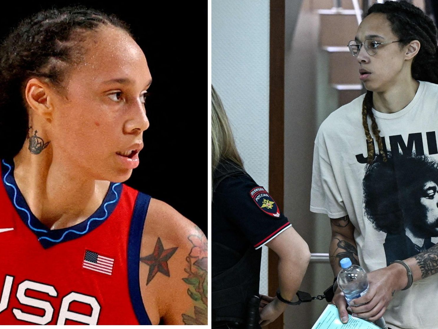 In russischer Haft: US-Basketballerin bittet Biden um Hilfe. In russischer Haft: US-Basketballerin bittet Biden um Hilfe.