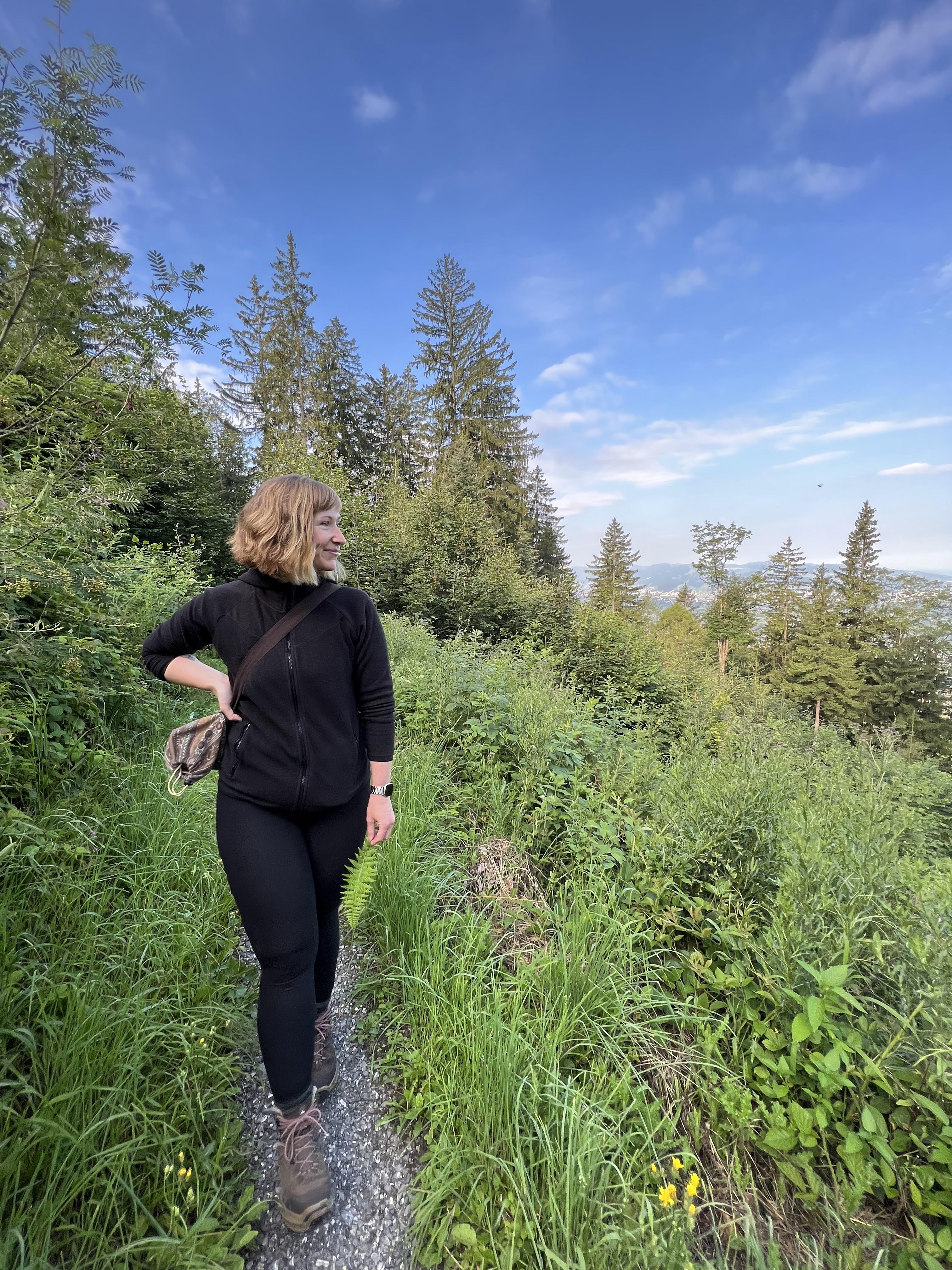 Bereits beim Aufstieg bewunderten wir den atemberaubenden Ausblick.