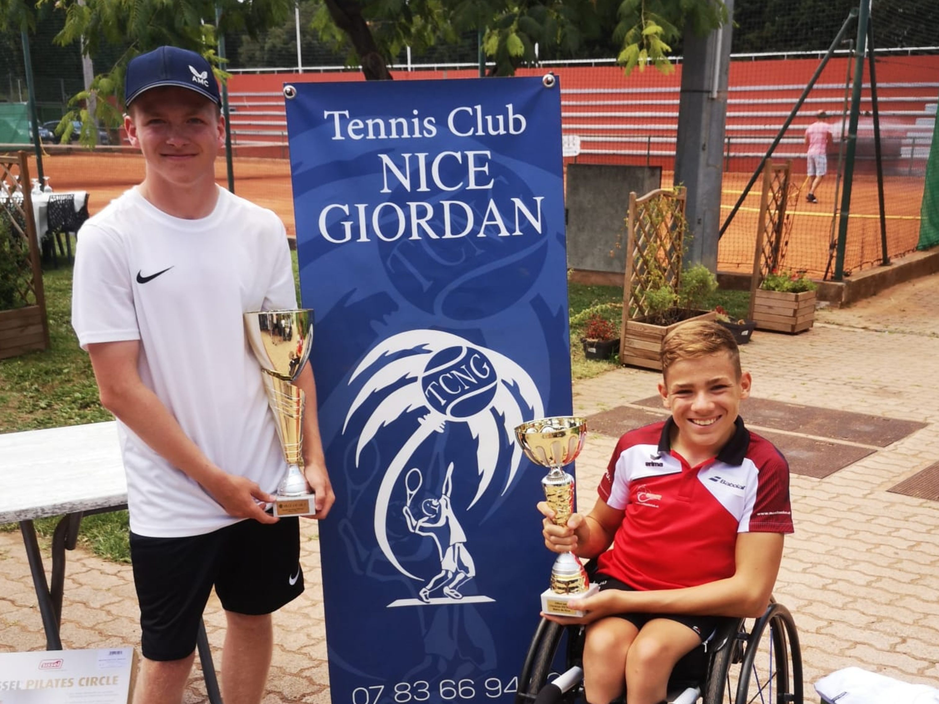 Maximilian Taucher erreichte beim ITF-Junior-Turnier in Nizza den zweiten Rang Maximilian Taucher erreichte beim ITF-Junior-Turnier in Nizza den zweiten Rang