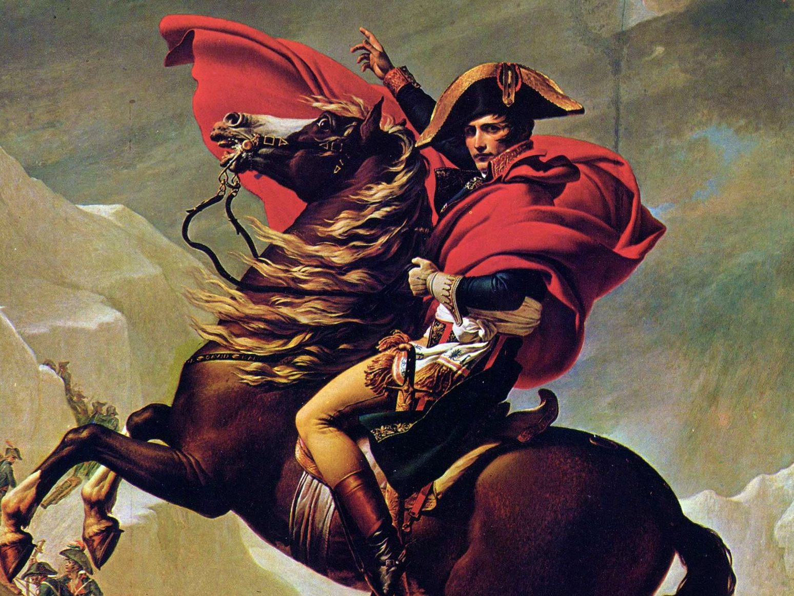 Der Wandteppich war ein Geschenk von Napoleon an den sächsischen König Friedrich August I gewesen. Der Wandteppich war ein Geschenk von Napoleon an den sächsischen König Friedrich August I gewesen.