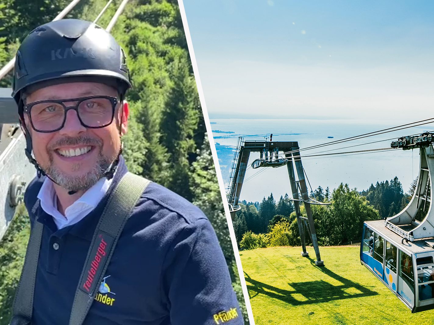 Ritsch erlebte eine besondere Bergfahrt mit der Pfänderbahn.