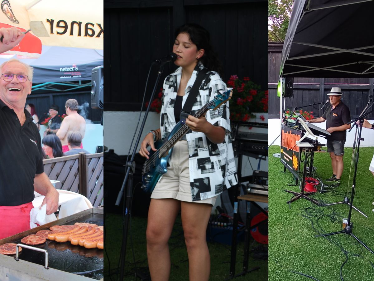 Vollmondschwimmen mit Musik- und Grillgenuss in der Felsenau Vollmondschwimmen mit Musik- und Grillgenuss in der Felsenau
