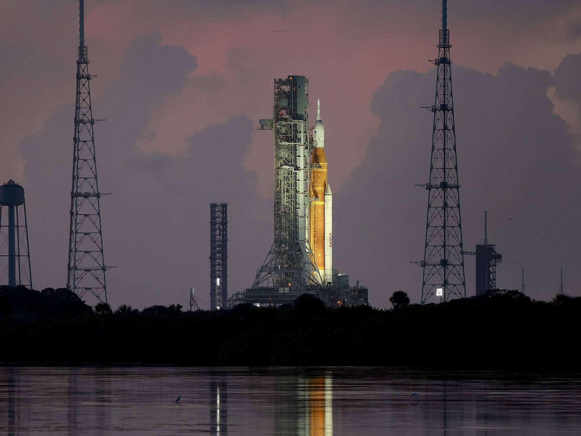 Die "Artemis I"-Mondmission soll am Samstag starten.