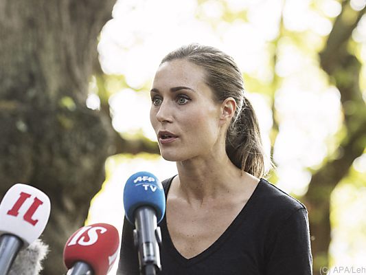 Ministerpräsidentin Marin stellt sich der Kritik Ministerpräsidentin Marin stellt sich der Kritik