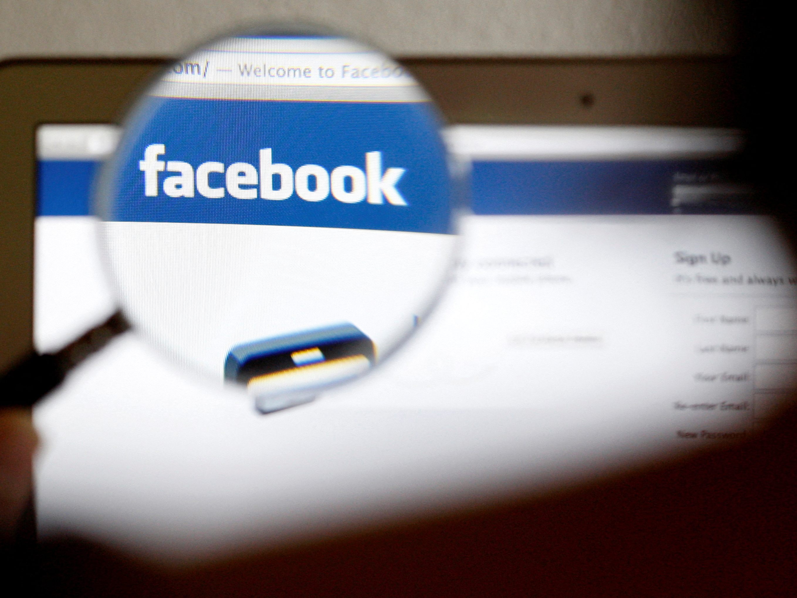 Kuriose Facebook-Störung.